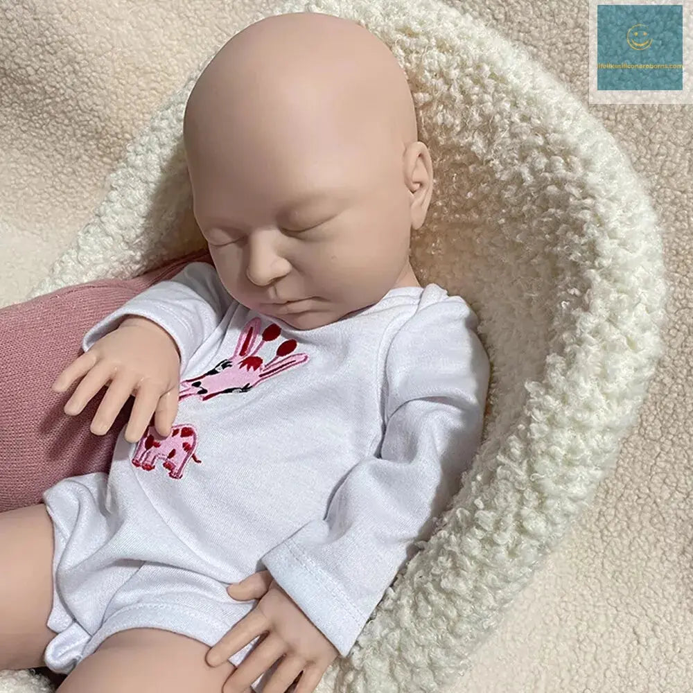 22" Weighted Black Reborn Doll Soft Full Silicone for Painter Handmade Flexible African Newborn Baby Girl Xmas Gift Collection lifelikesiliconereborns.com