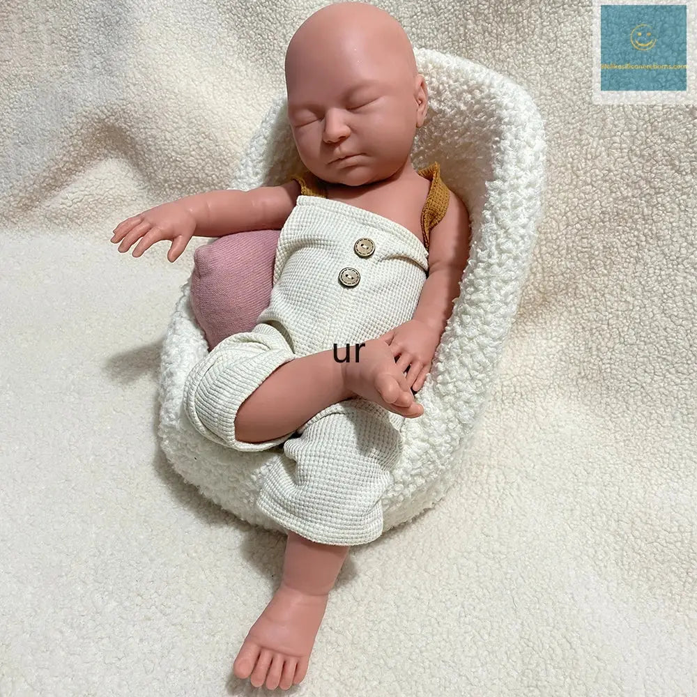 22" Weighted Black Reborn Doll Soft Full Silicone for Painter Handmade Flexible African Newborn Baby Girl Xmas Gift Collection lifelikesiliconereborns.com
