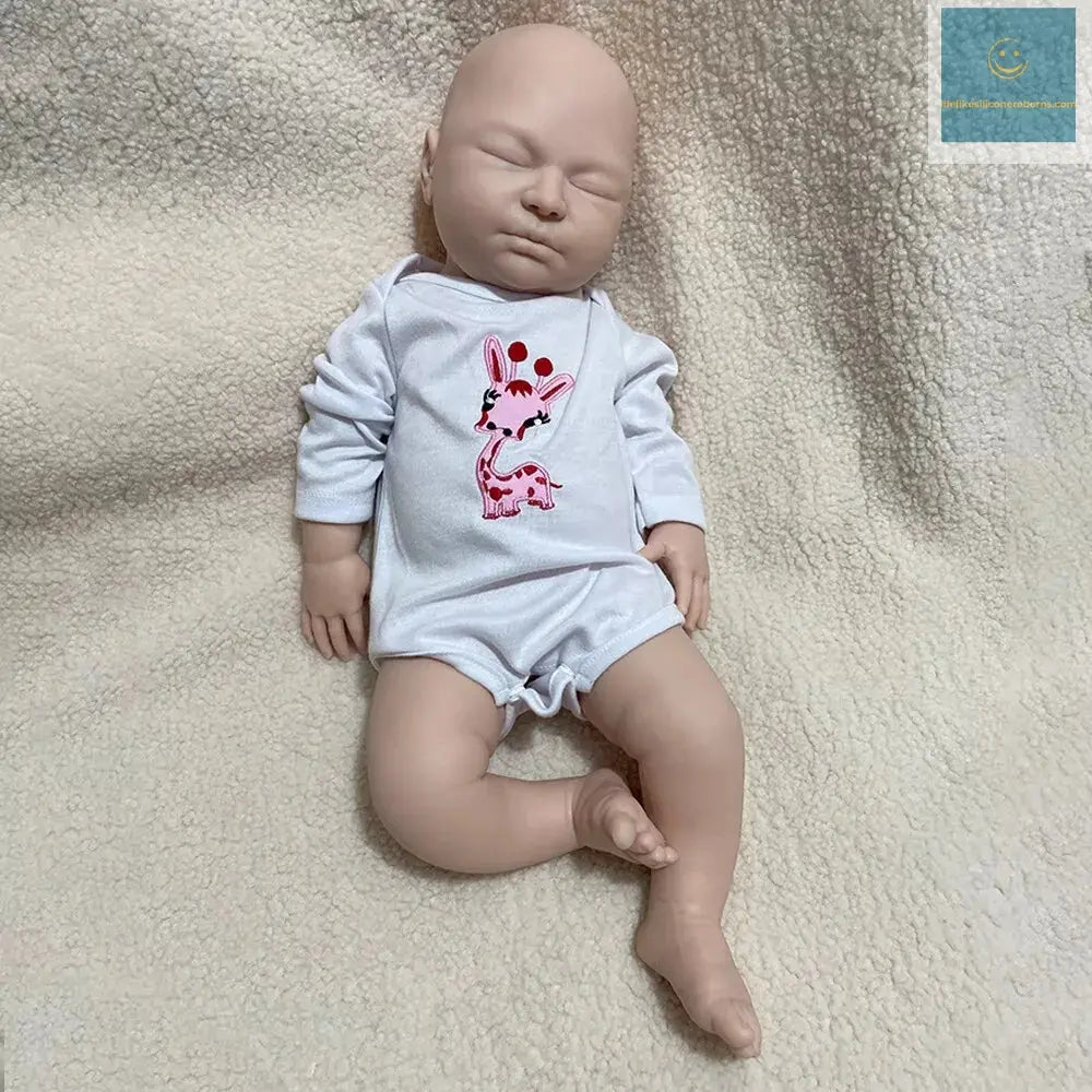 22" Weighted Black Reborn Doll Soft Full Silicone for Painter Handmade Flexible African Newborn Baby Girl Xmas Gift Collection lifelikesiliconereborns.com