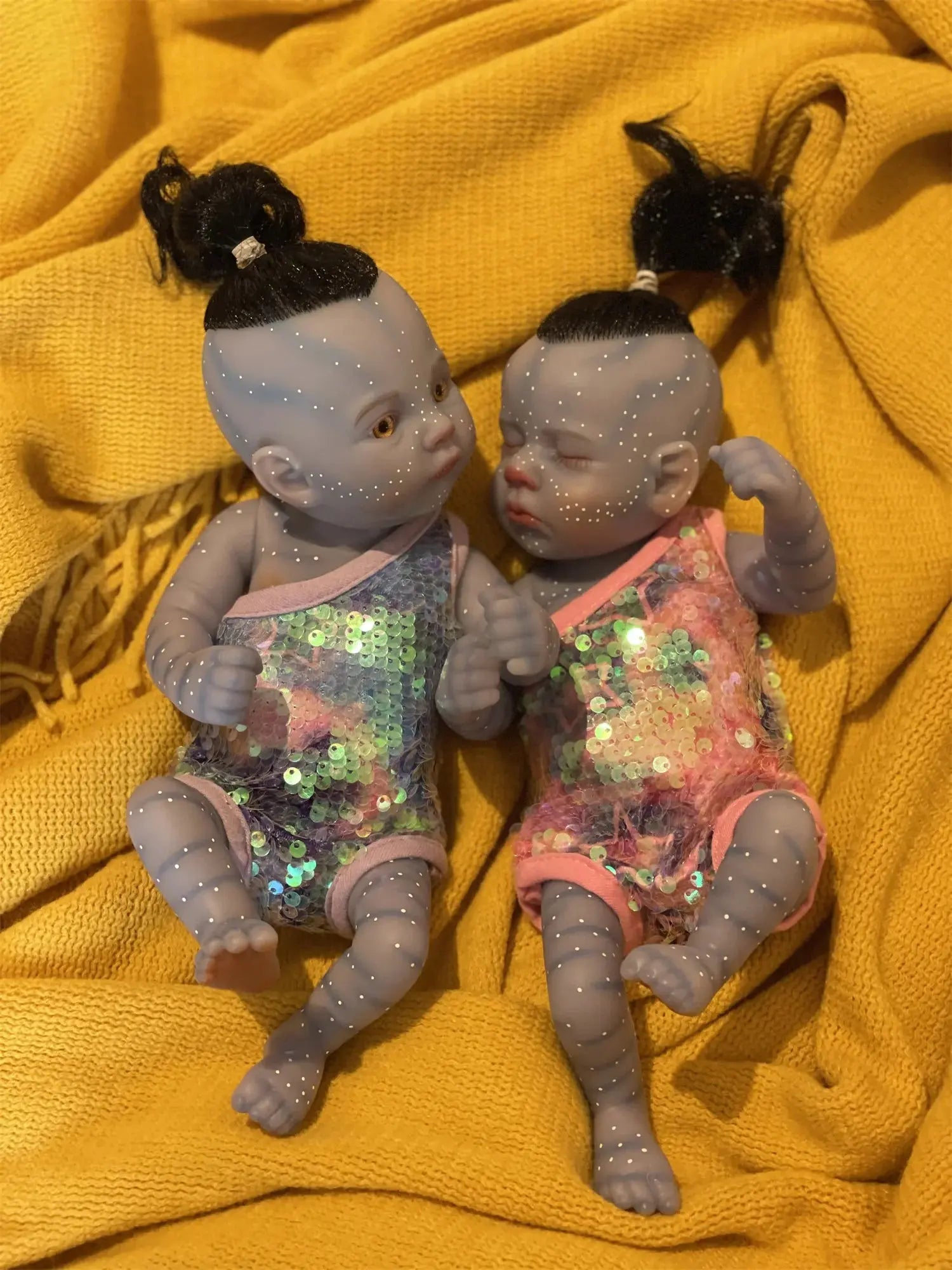 28cm Newest Waterproof Full Body Vinyl Bebe Reborn Girls With Rooted Hair Paint Skin Soft Touch Lifelike Art Bebe Reborn Doll lifelikesiliconereborns.com