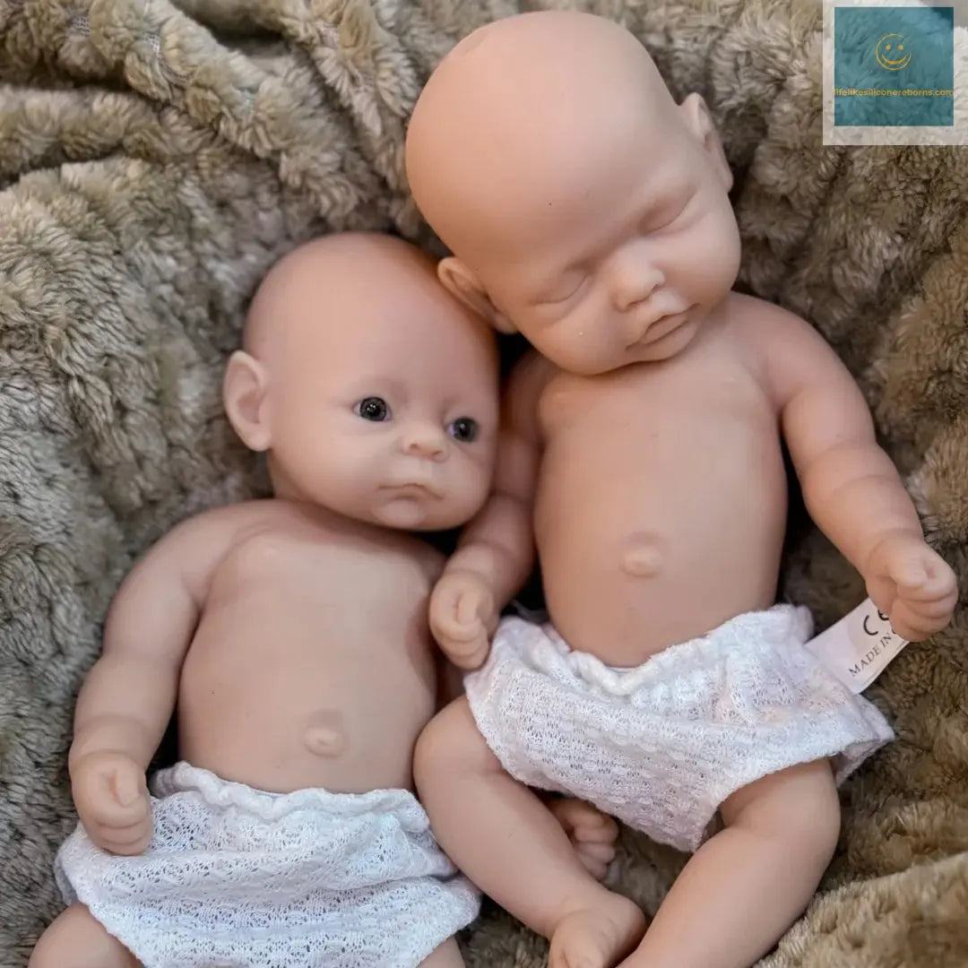 2Styles/10Inch Washable Full Body Silicone Bebe Reborn Girls With Unpaint Skin Reborn Doll LIifelike bebe reborn de silicona lifelikesiliconereborns.com
