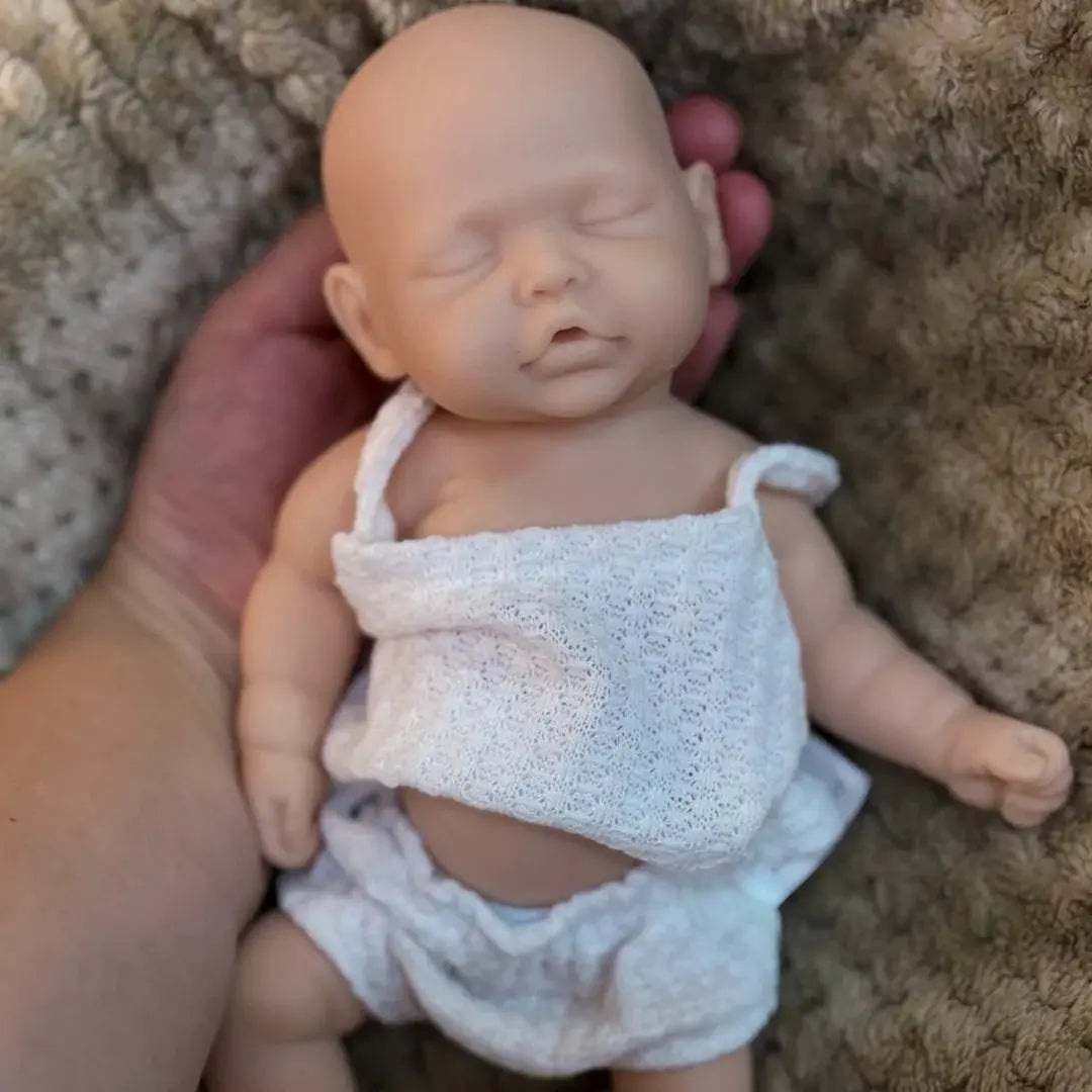 2Styles/10Inch Washable Full Body Silicone Bebe Reborn Girls With Unpaint Skin Reborn Doll LIifelike bebe reborn de silicona lifelikesiliconereborns.com