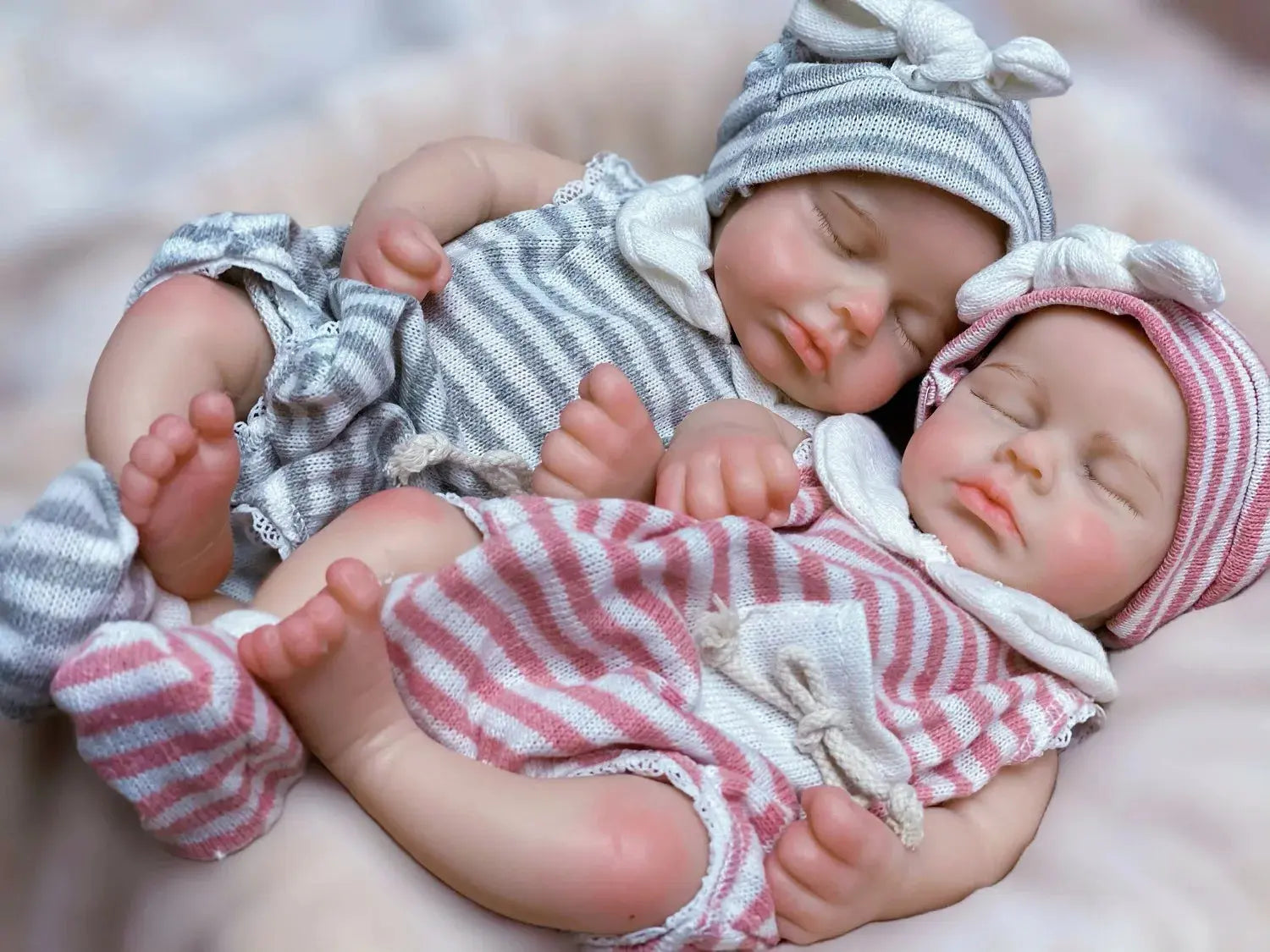 33cm Can Open Mouth Full Body Solid Silicone LouLou Bebe Reborn Girl and Boy Soft Touch Bebe Reborn Corpo De Silicone lifelikesiliconereborns.com