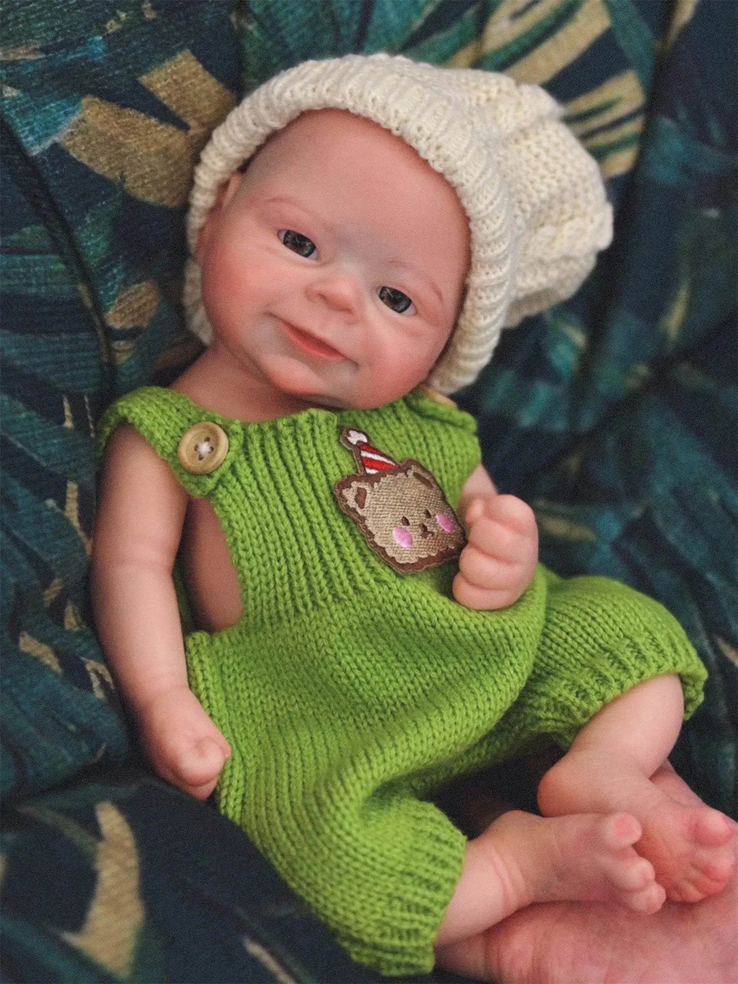 33cm Open Mouth Whole Body Silicone Bebe Reborn Boy and Girl 3D Painted Skin Soft Touch Lifelike Newborn Baby Dolls lifelikesiliconereborns.com