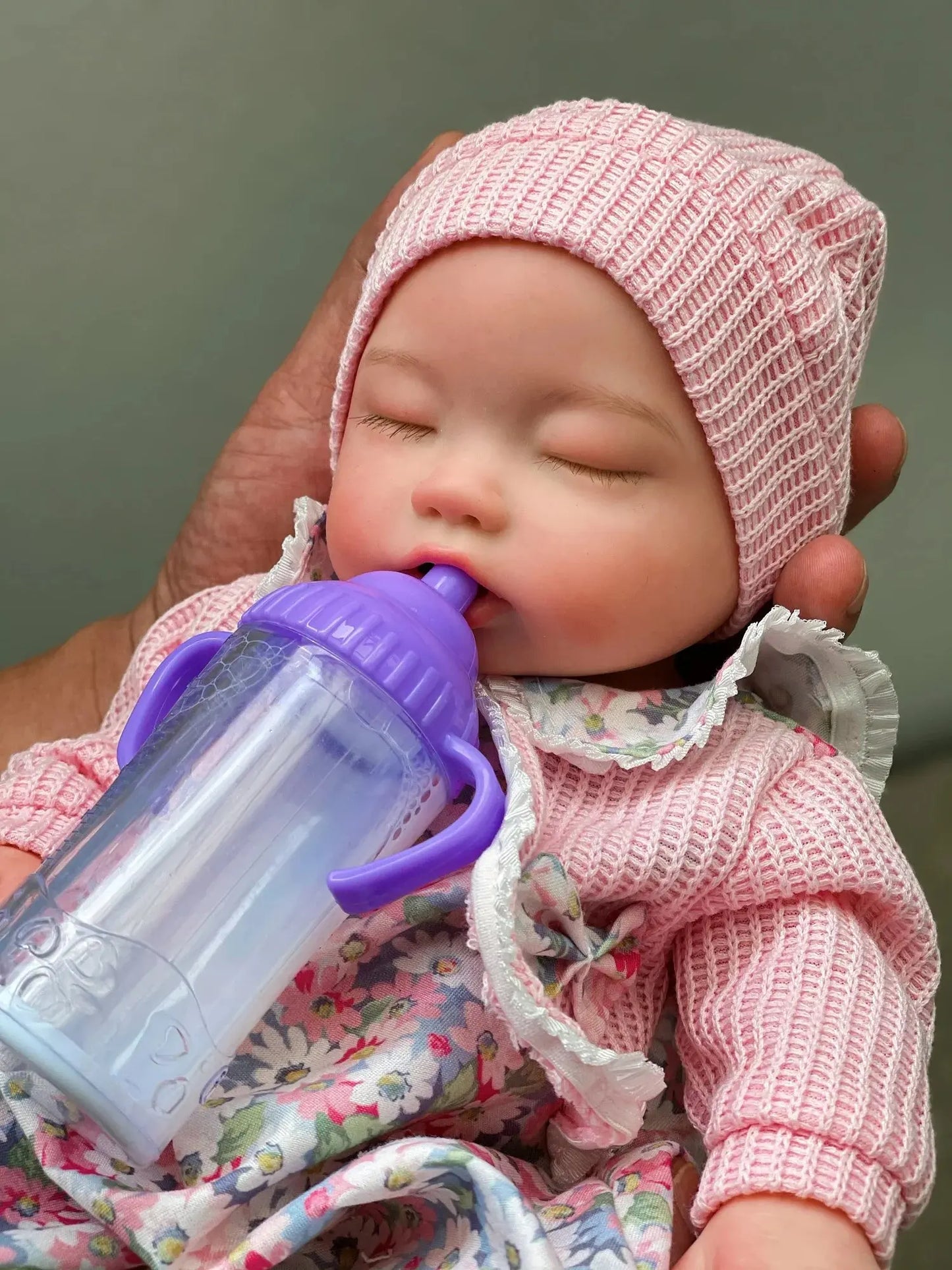 35cm Cuddly Whold Body Solid Silicone Bebe Reborn Girls Can Drink and Pee Waterproof Newborn Baby Girl Dolls For Kid's Gift lifelikesiliconereborns.com