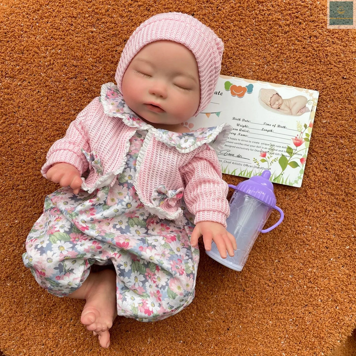35cm Cuddly Whold Body Solid Silicone Bebe Reborn Girls Can Drink and Pee Waterproof Newborn Baby Girl Dolls For Kid's Gift lifelikesiliconereborns.com