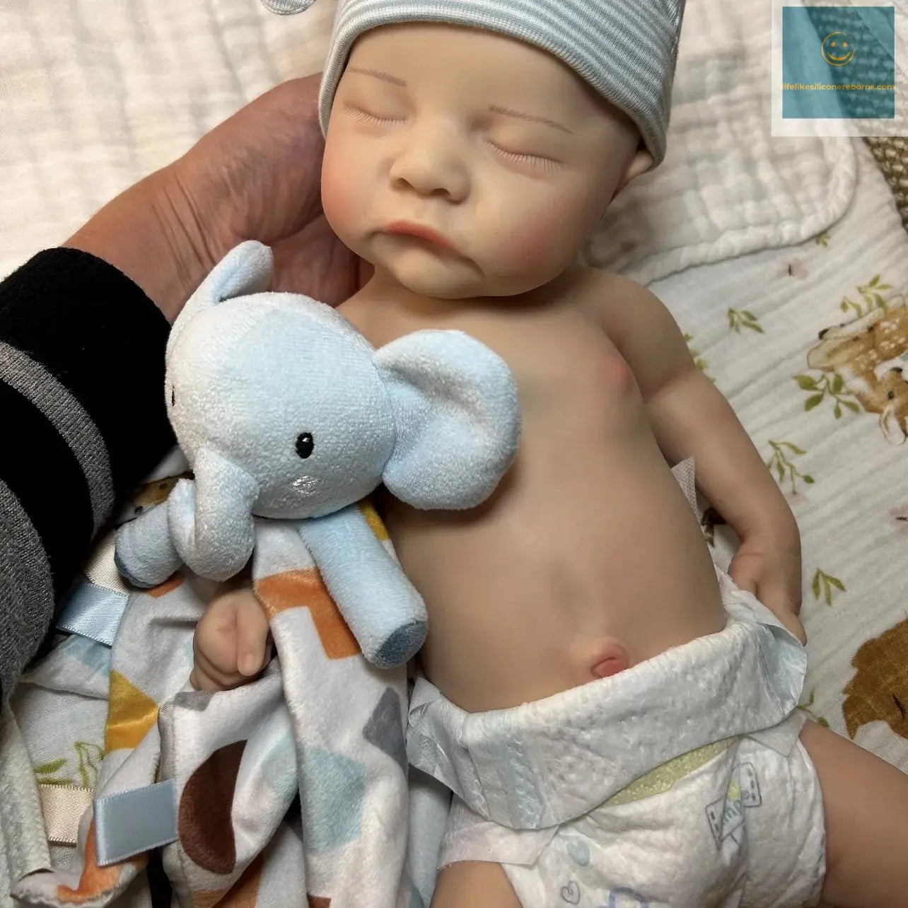 40CM Open Mouth Reborn Dolls Painted Silicone Boy Levi Full Soft Solid Silicone Newborn Baby Dolls Gifts Muñeca Reborn lifelikesiliconereborns.com