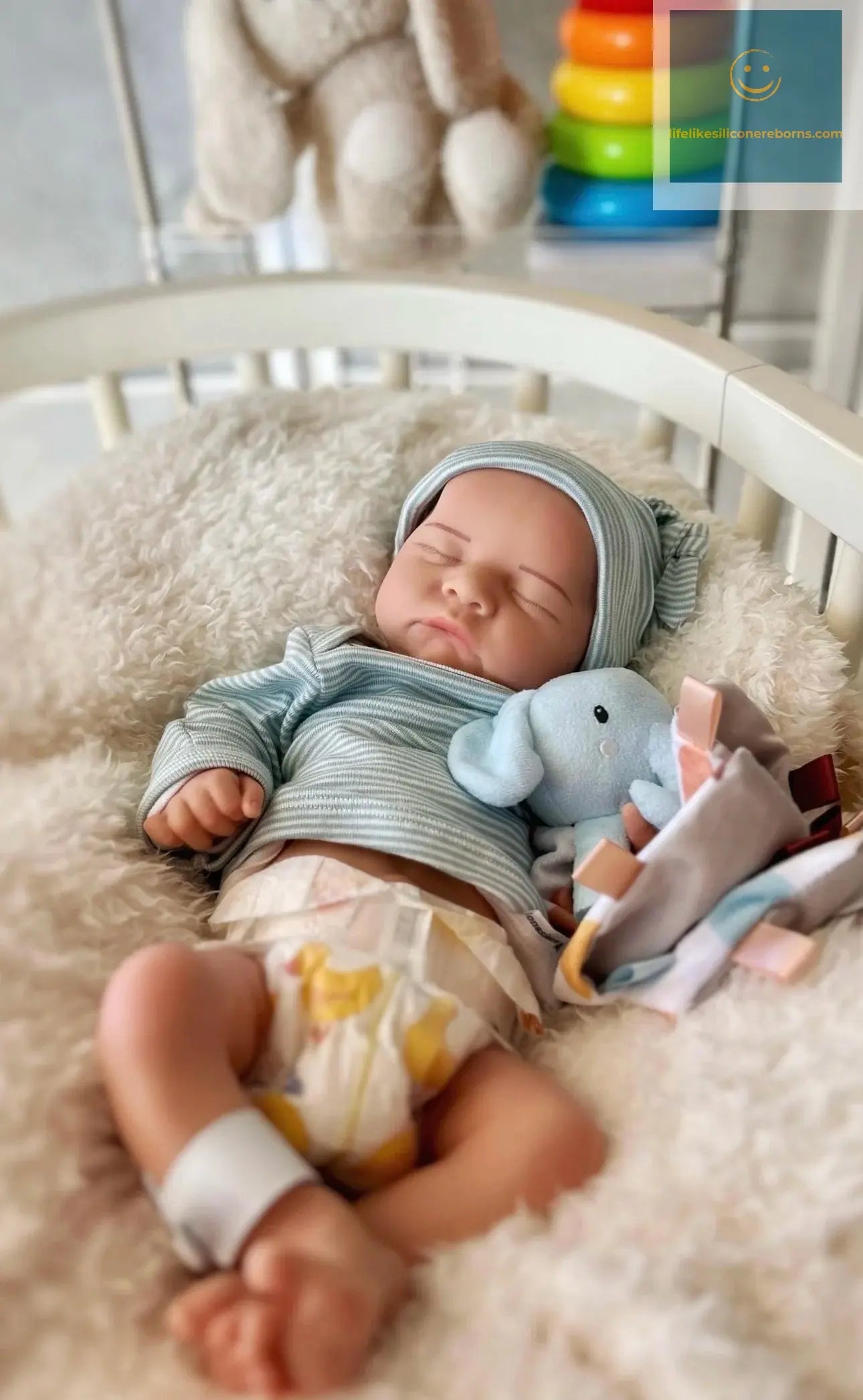 40CM Open Mouth Reborn Dolls Painted Silicone Boy Levi Full Soft Solid Silicone Newborn Baby Dolls Gifts Muñeca Reborn lifelikesiliconereborns.com