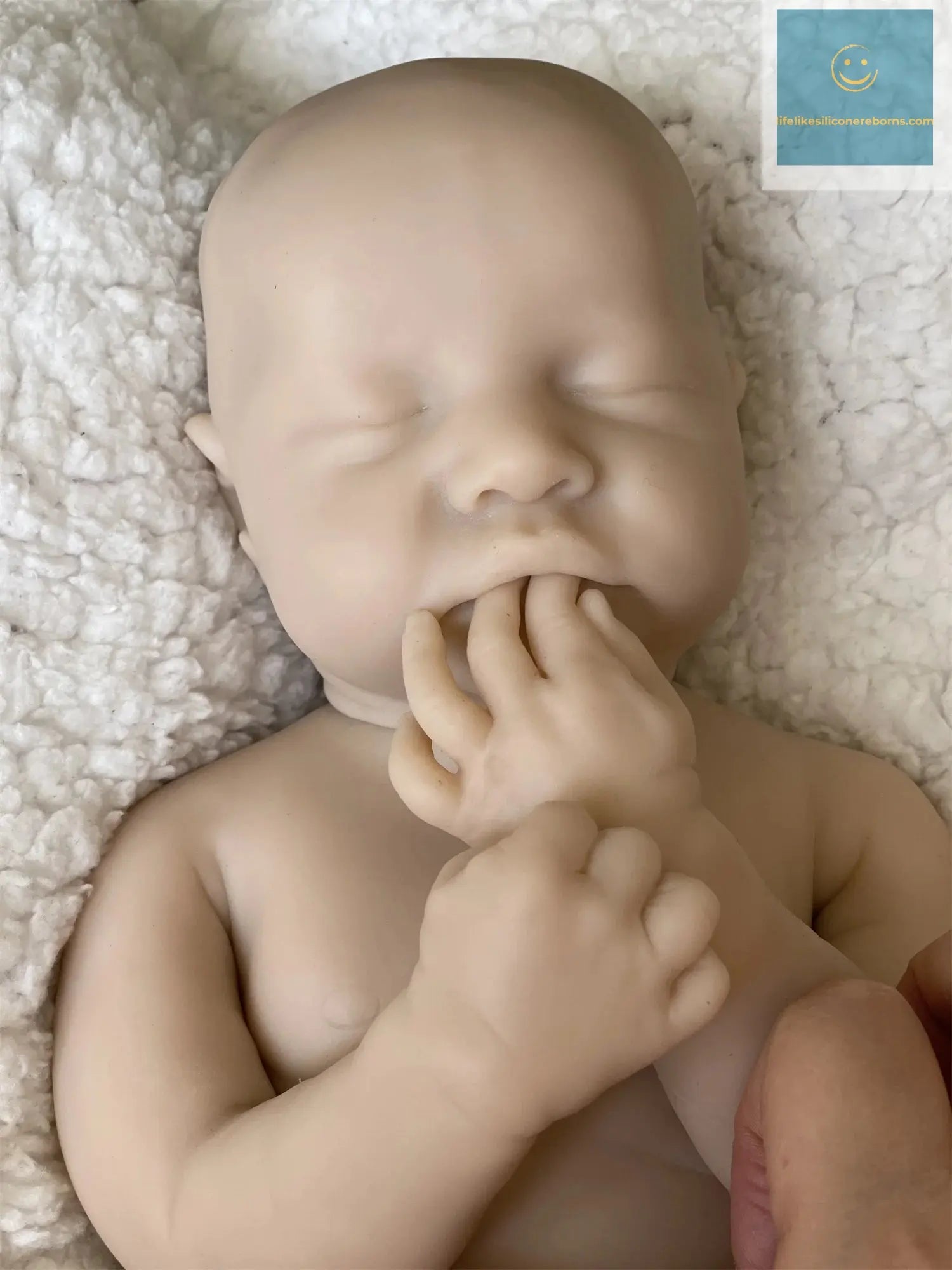 40CM Open Mouth Reborn Dolls Painted Silicone Boy Levi Full Soft Solid Silicone Newborn Baby Dolls Gifts Muñeca Reborn lifelikesiliconereborns.com