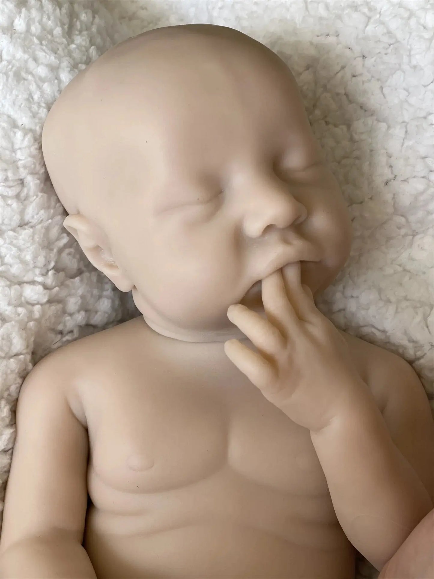 40CM Open Mouth Reborn Dolls Painted Silicone Boy Levi Full Soft Solid Silicone Newborn Baby Dolls Gifts Muñeca Reborn lifelikesiliconereborns.com