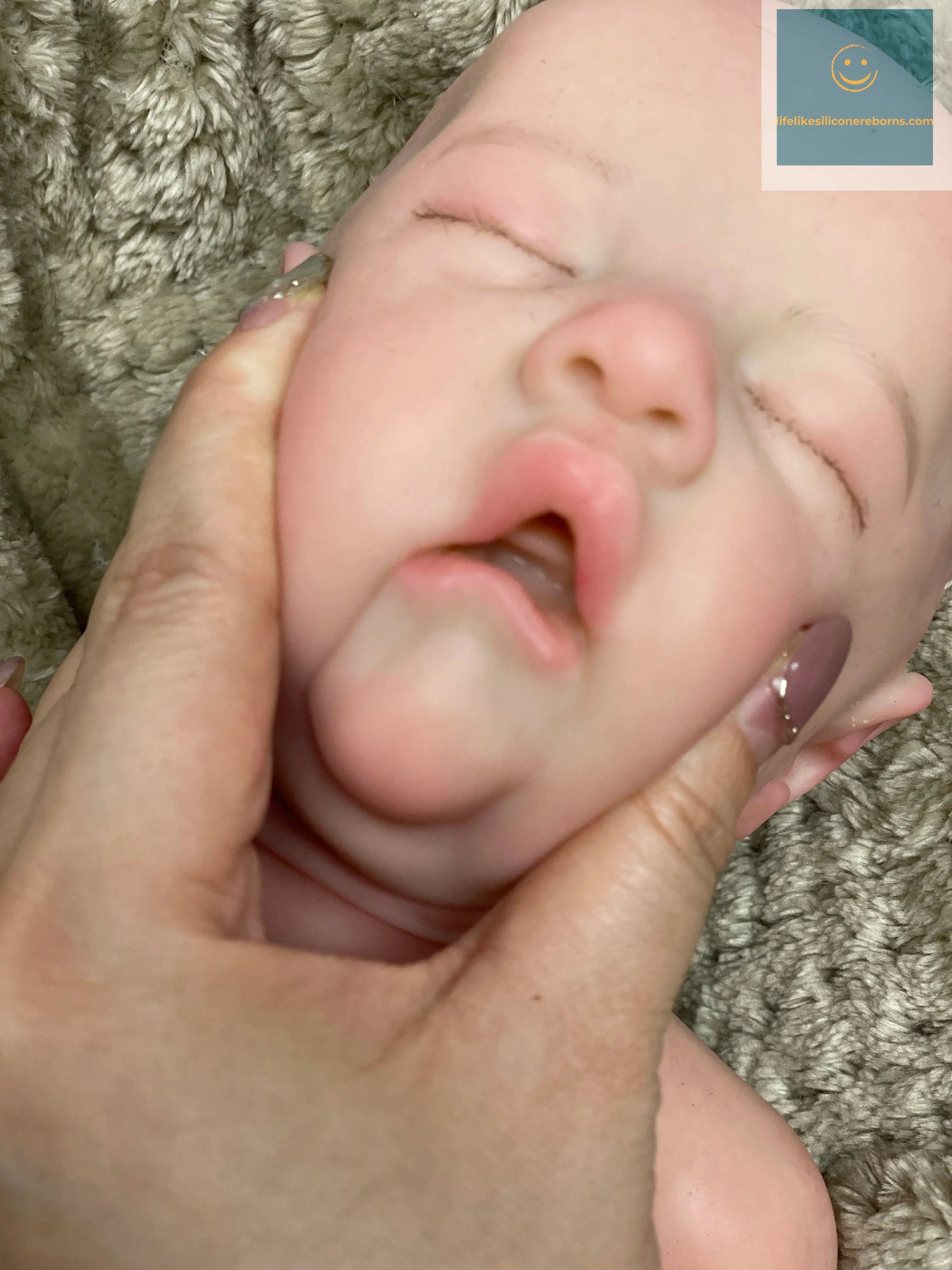 40CM Open Mouth Reborn Dolls Painted/Unpainted Silicone Boy Levi Full Soft Solid Silicone Newborn Baby Dolls Gifts lifelikesiliconereborns.com