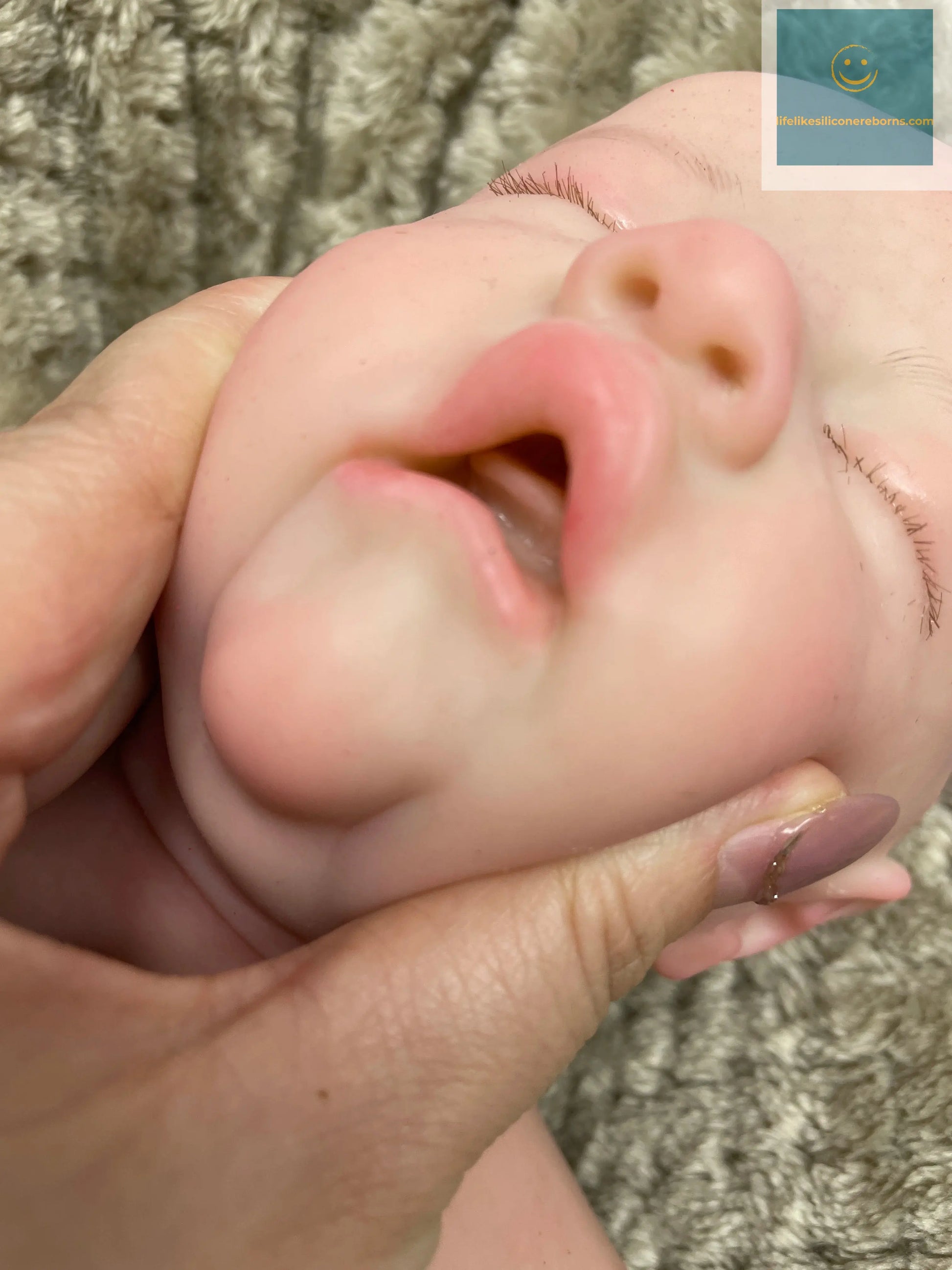 40CM Open Mouth Reborn Dolls Painted/Unpainted Silicone Boy Levi Full Soft Solid Silicone Newborn Baby Dolls Gifts lifelikesiliconereborns.com