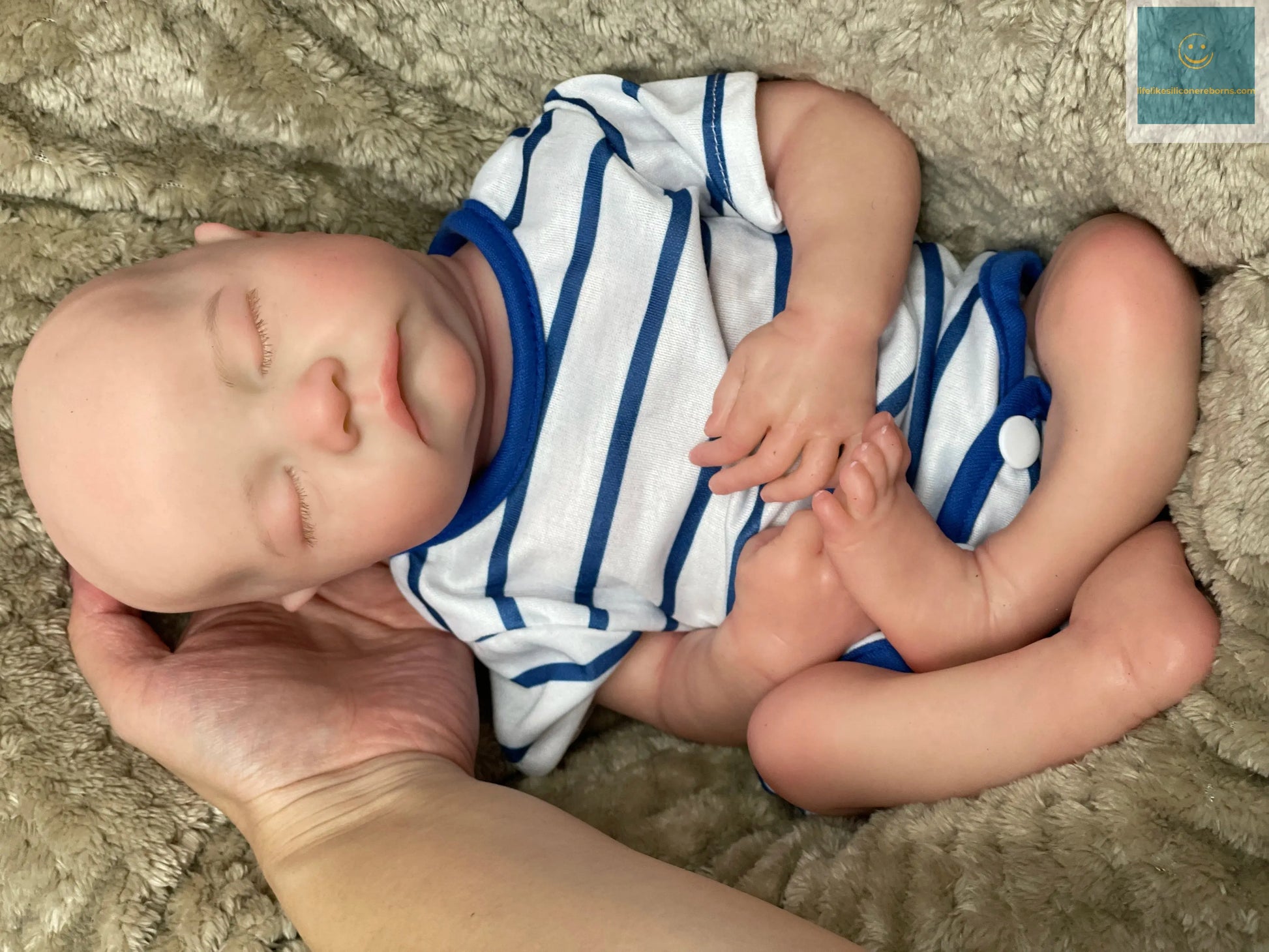 40CM Open Mouth Reborn Dolls Painted/Unpainted Silicone Boy Levi Full Soft Solid Silicone Newborn Baby Dolls Gifts lifelikesiliconereborns.com