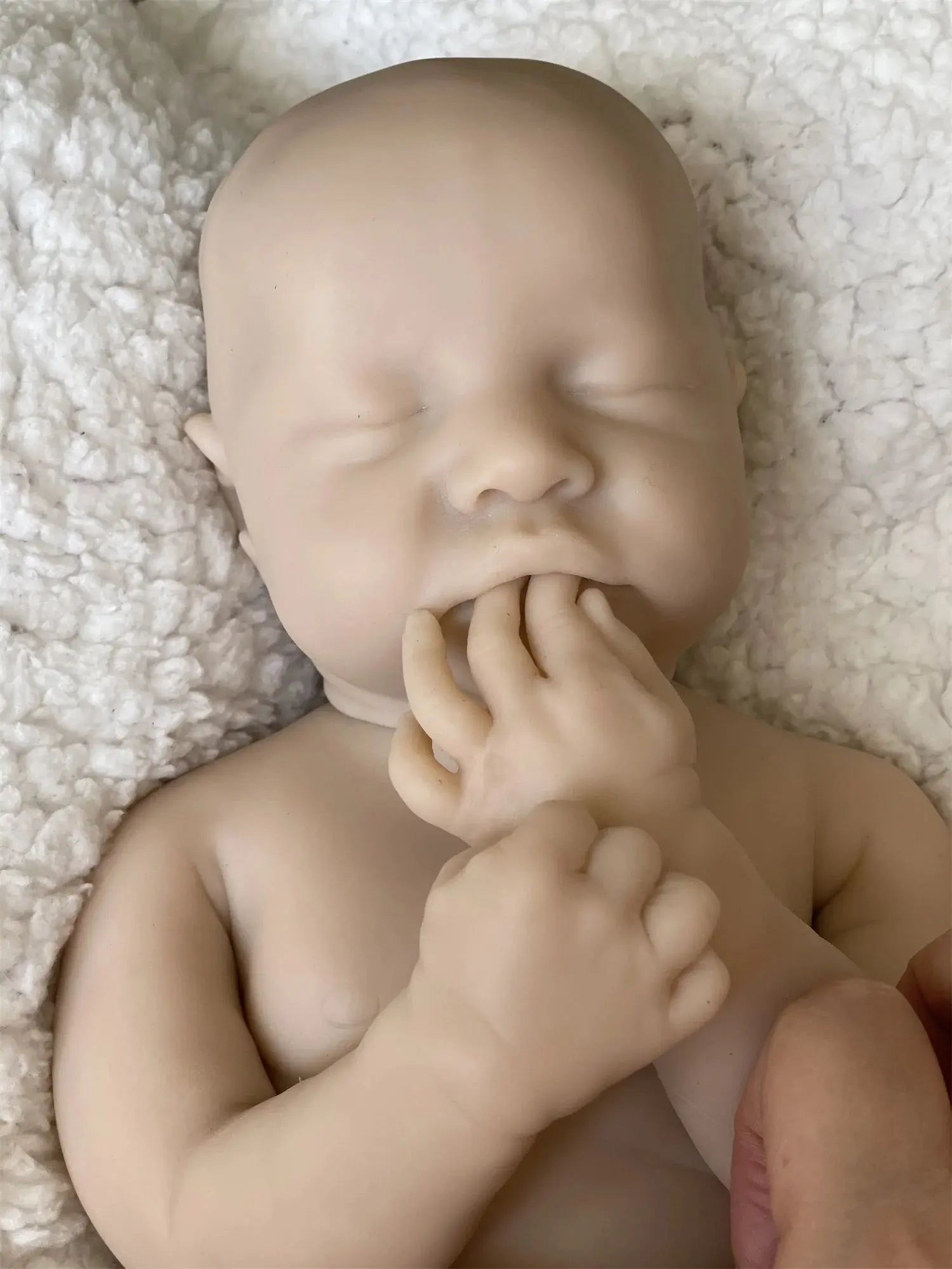 40CM Open Mouth Reborn Dolls Painted/Unpainted Silicone Boy Levi Full Soft Solid Silicone Newborn Baby Dolls Gifts lifelikesiliconereborns.com