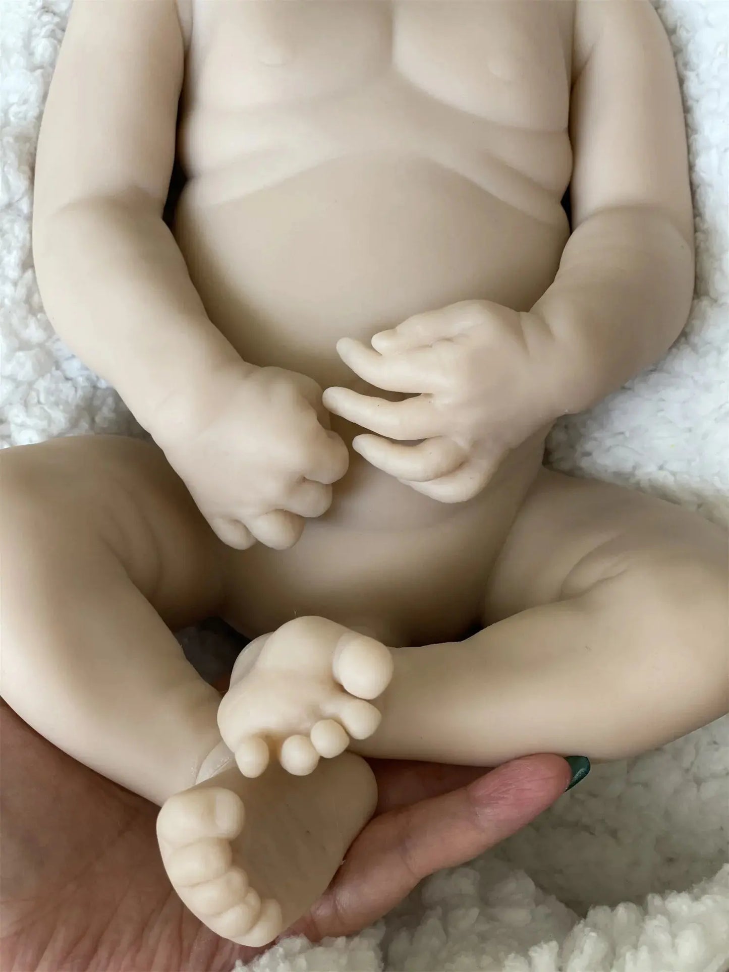 40CM Open Mouth Reborn Dolls Painted/Unpainted Silicone Boy Levi Full Soft Solid Silicone Newborn Baby Dolls Gifts lifelikesiliconereborns.com