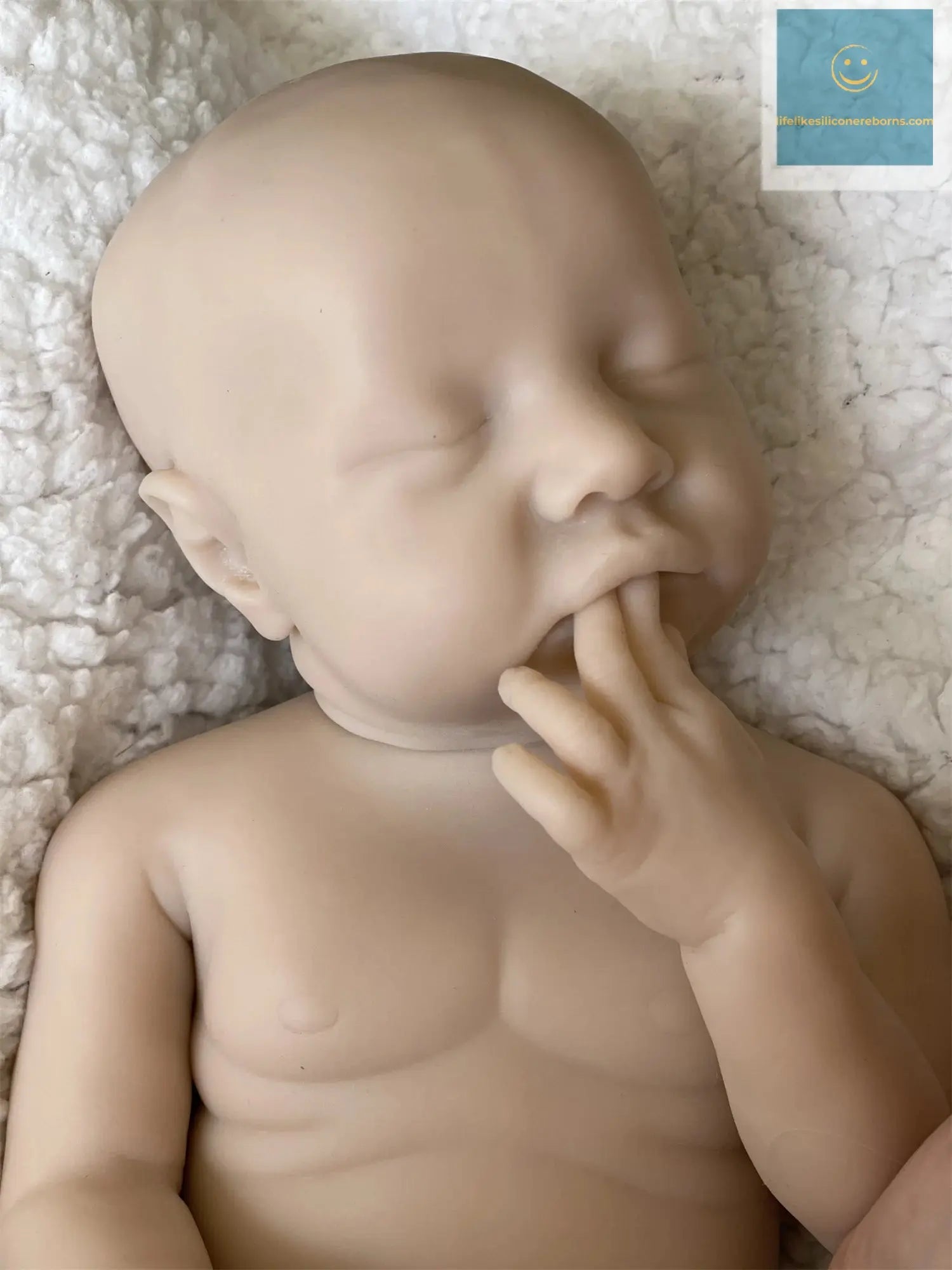 40CM Open Mouth Reborn Dolls Painted/Unpainted Silicone Boy Levi Full Soft Solid Silicone Newborn Baby Dolls Gifts lifelikesiliconereborns.com