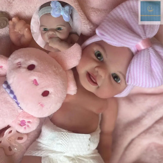 40cm Can Open Mouth Full Body Silicone Bebe Reborn Girls With Painted Hair Reborn Doll LIifelike bebe reborn de silicona lifelikesiliconereborns.com