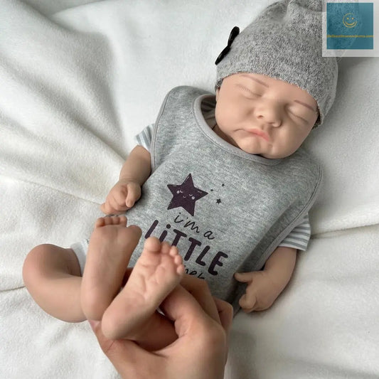 44cm Realistic Silicone Reborn Baby Boy Levi Flexible Body Lifelike Expressions Washable Dolls Providing Companionship Toy Gift lifelikesiliconereborns.com