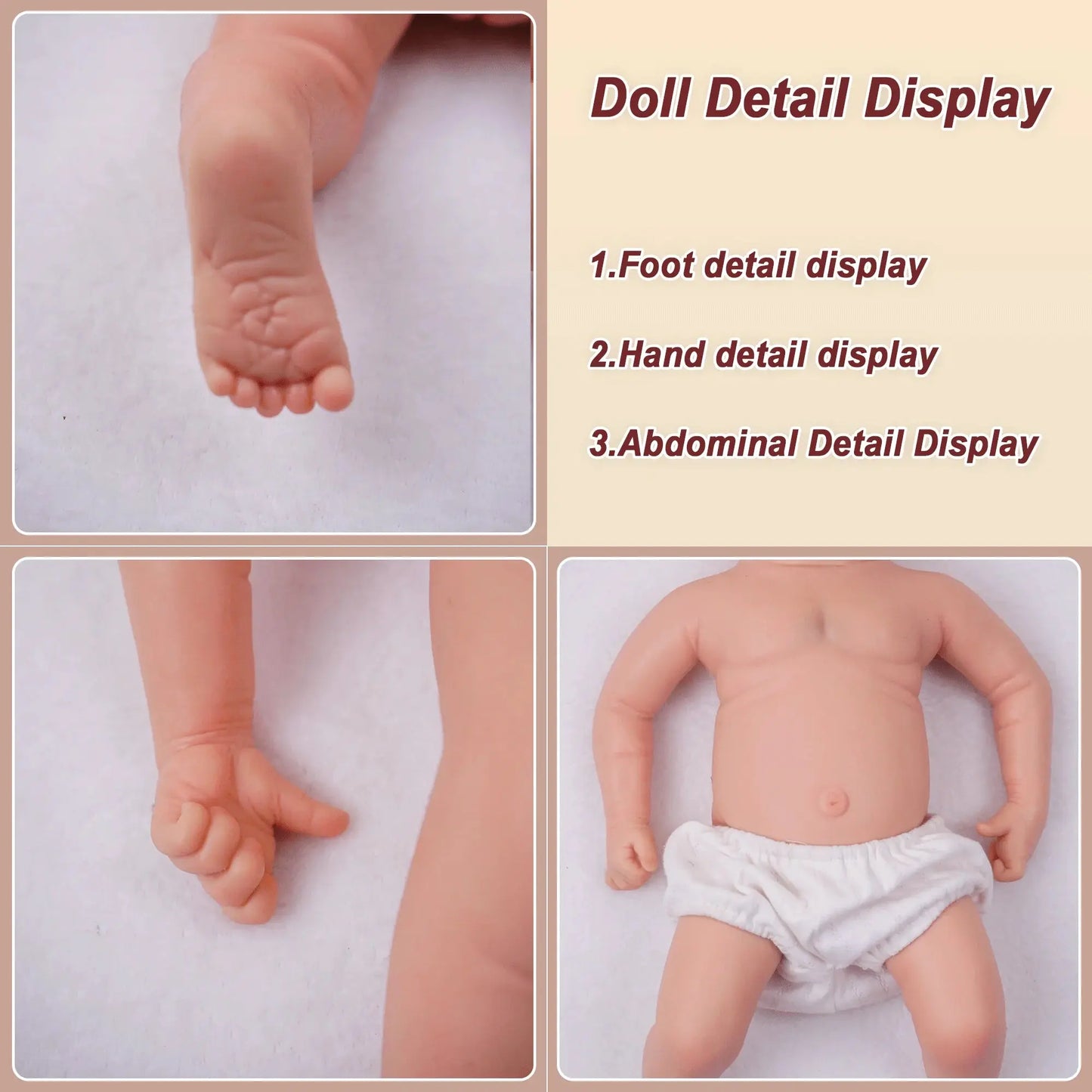 45.5cm all-silicone reborn doll can be made up and dressed up body soft boy, 2.9kg lifelikesiliconereborns.com