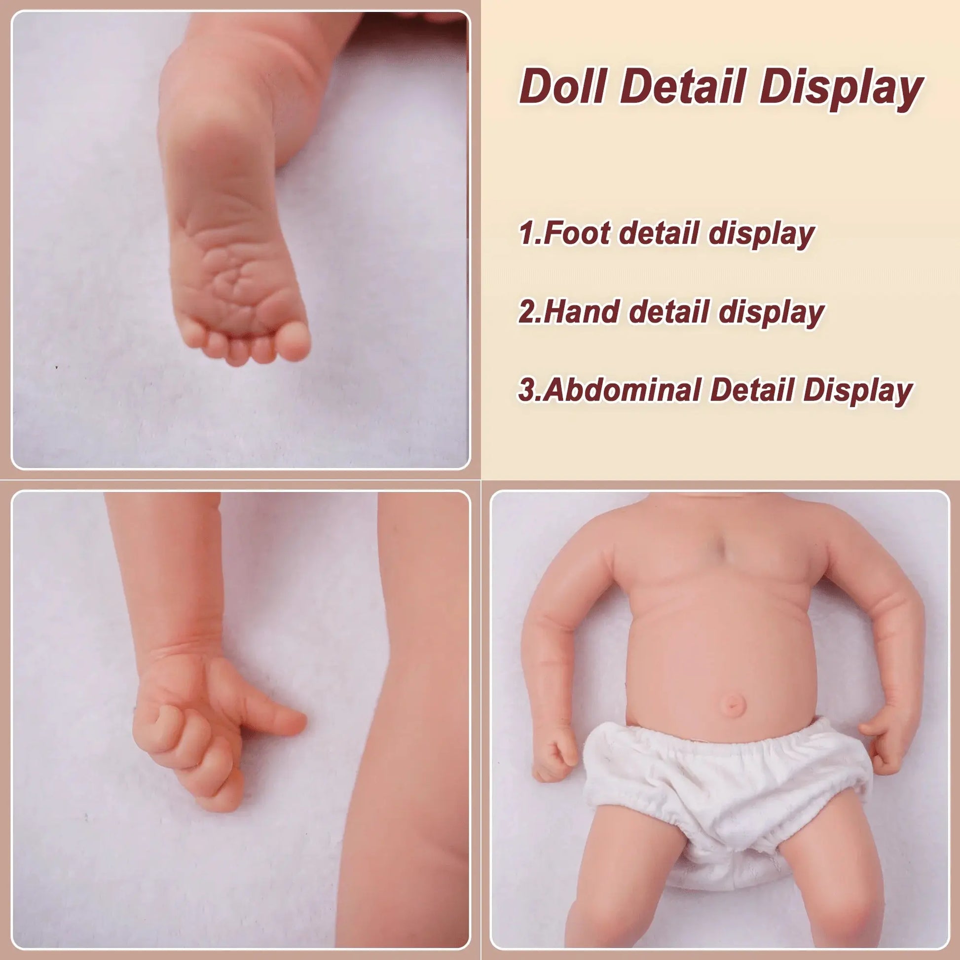 45.5cm all-silicone reborn doll can be made up and dressed up body soft boy, 2.9kg lifelikesiliconereborns.com