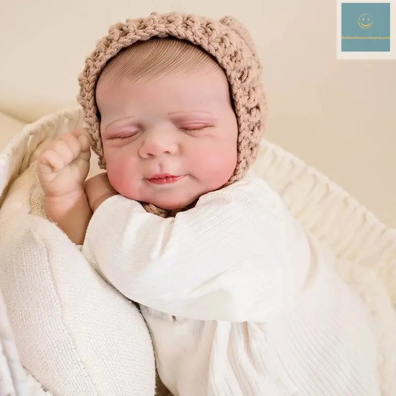 45CM Newborn Baby Reborn Dolls Multiple Layers Painting with Visible Veins Soft Body Lifelike Baby Doll poupée bébé muñecas lifelikesiliconereborns.com