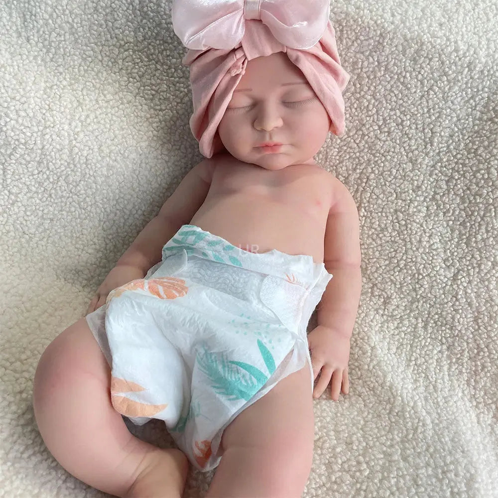 55cm Silicone Reborn Baby Doll Lifelike Girl With Skin Details For Kids Xmas Birthday Parents New Year Gift Dolls Collectible lifelikesiliconereborns.com