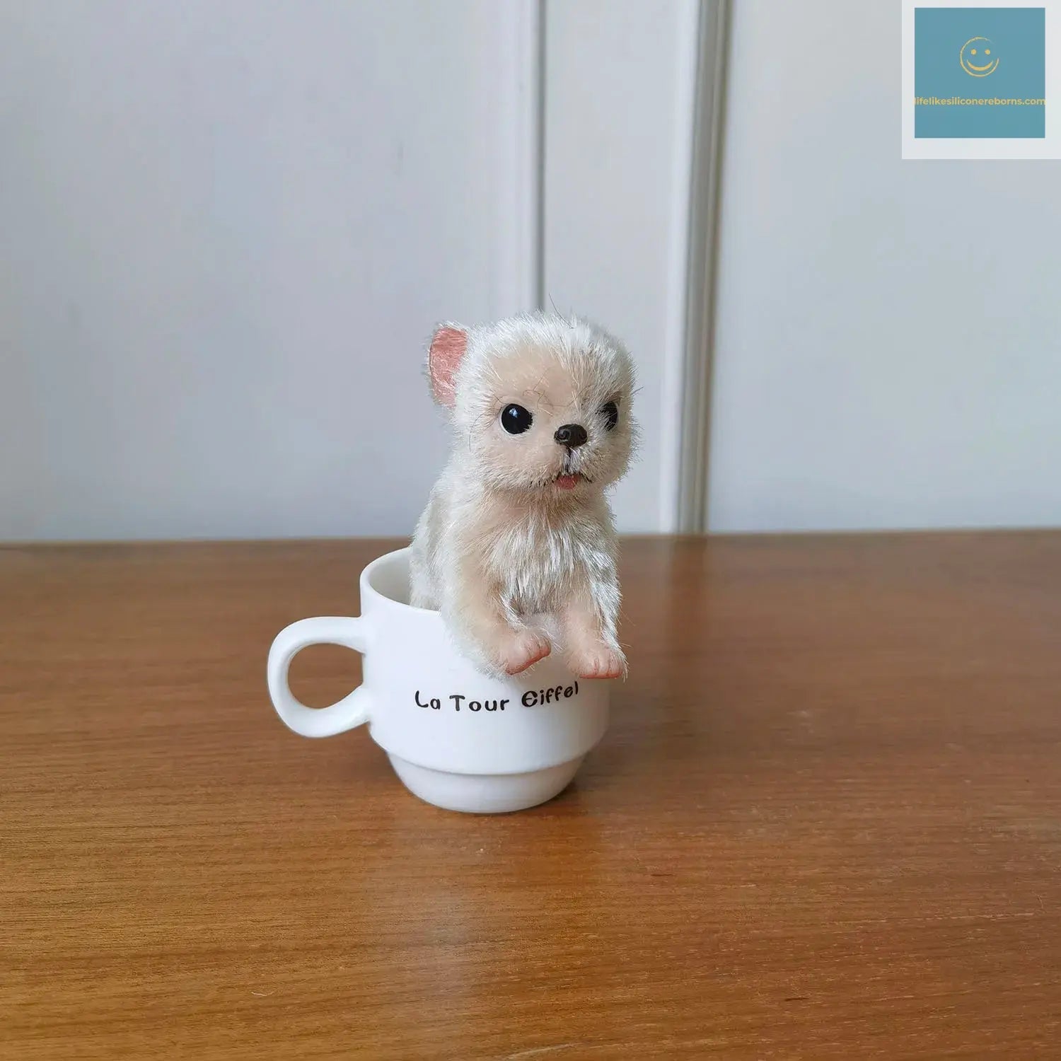5’’ AVANI DOLL Cute Silicone Baby Puppy Full Body Silicone Mini Dog lifelikesiliconereborns.com