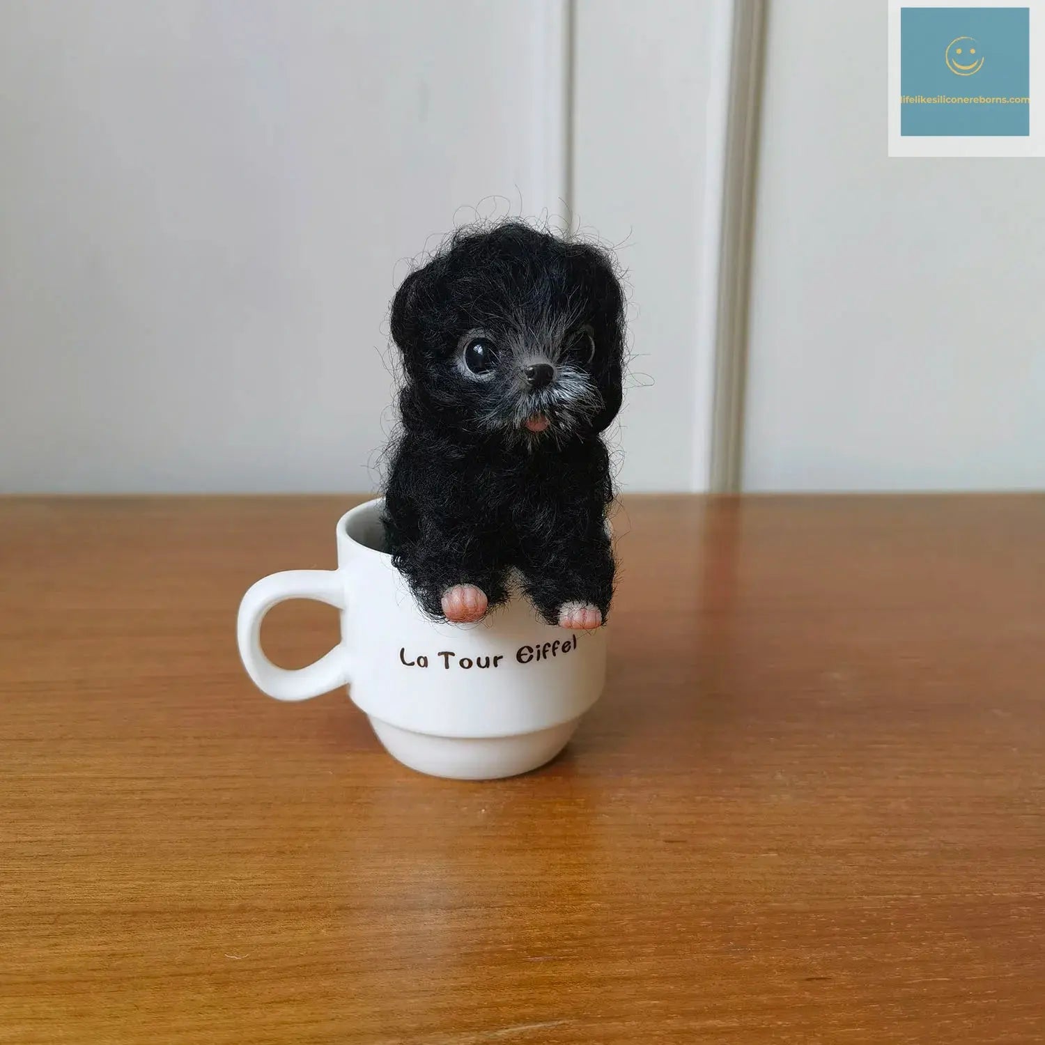 5’’ AVANI DOLL Cute Silicone Baby Puppy Full Body Silicone Mini Dog lifelikesiliconereborns.com
