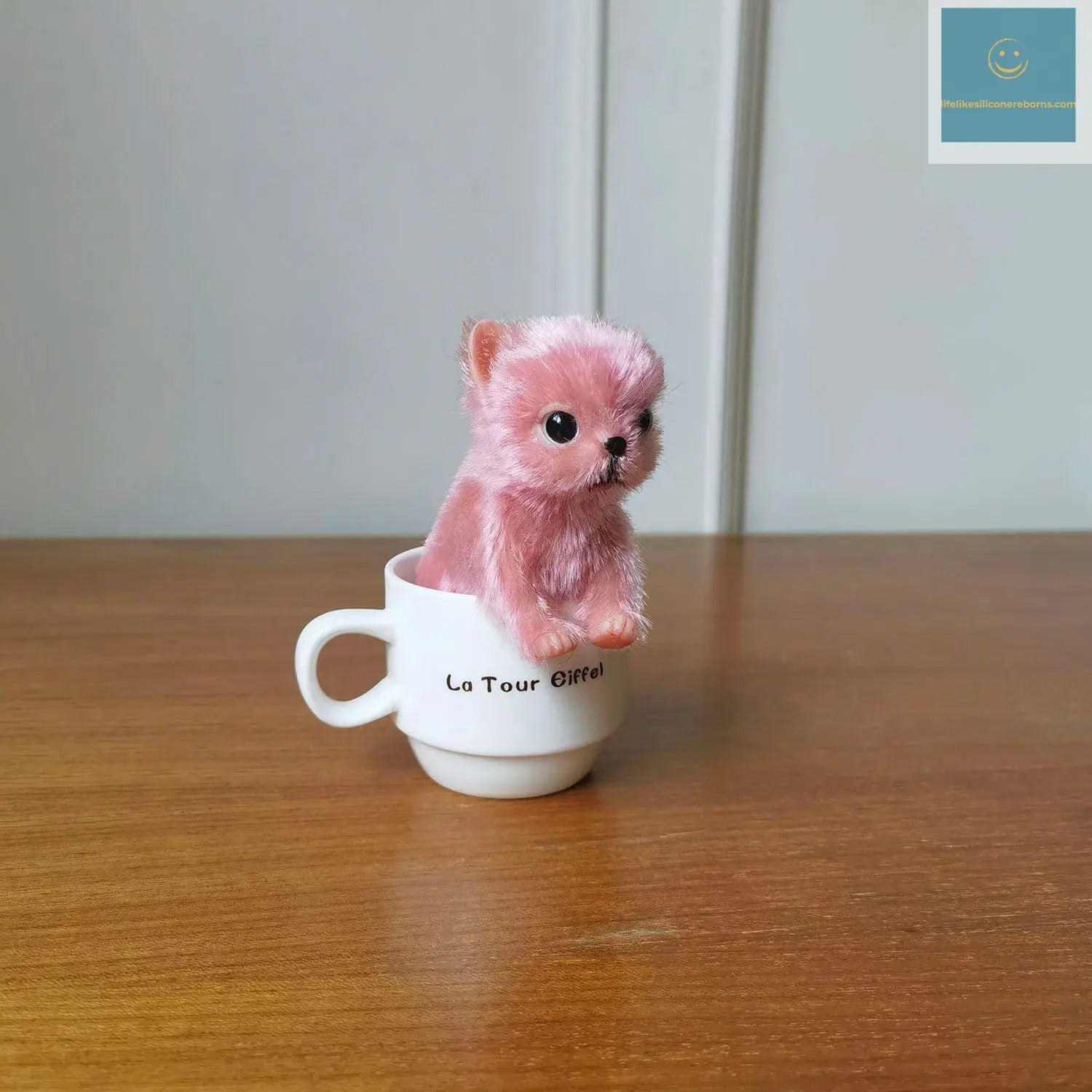 5’’ AVANI DOLL Cute Silicone Baby Puppy Full Body Silicone Mini Dog lifelikesiliconereborns.com