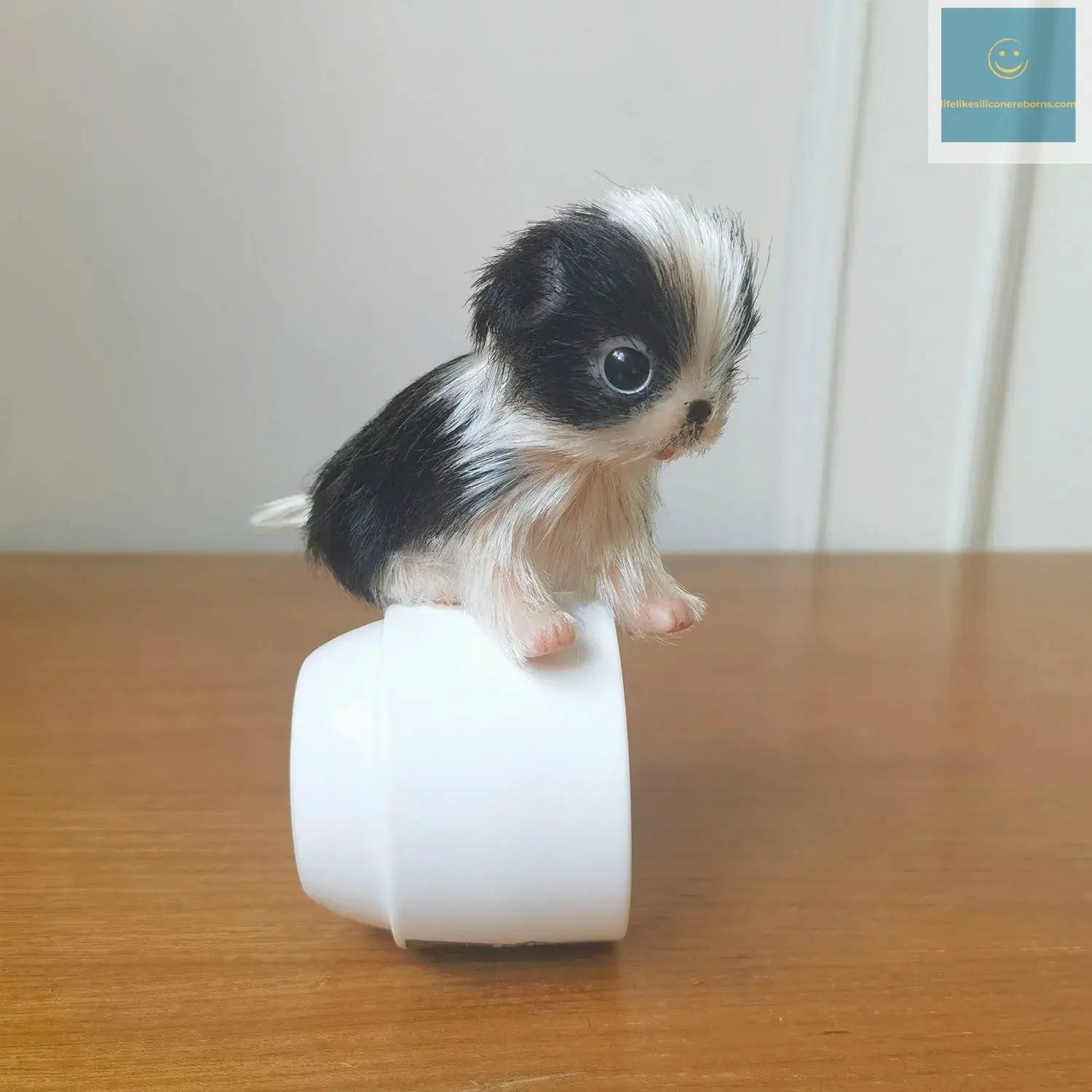 5’’ AVANI DOLL Cute Silicone Baby Puppy Full Body Silicone Mini Dog lifelikesiliconereborns.com