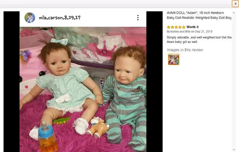 5’’ AVANI DOLL Cute Silicone Baby Puppy Full Body Silicone Mini Dog lifelikesiliconereborns.com