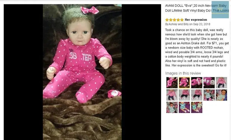 5’’ AVANI DOLL Cute Silicone Baby Puppy Full Body Silicone Mini Dog lifelikesiliconereborns.com