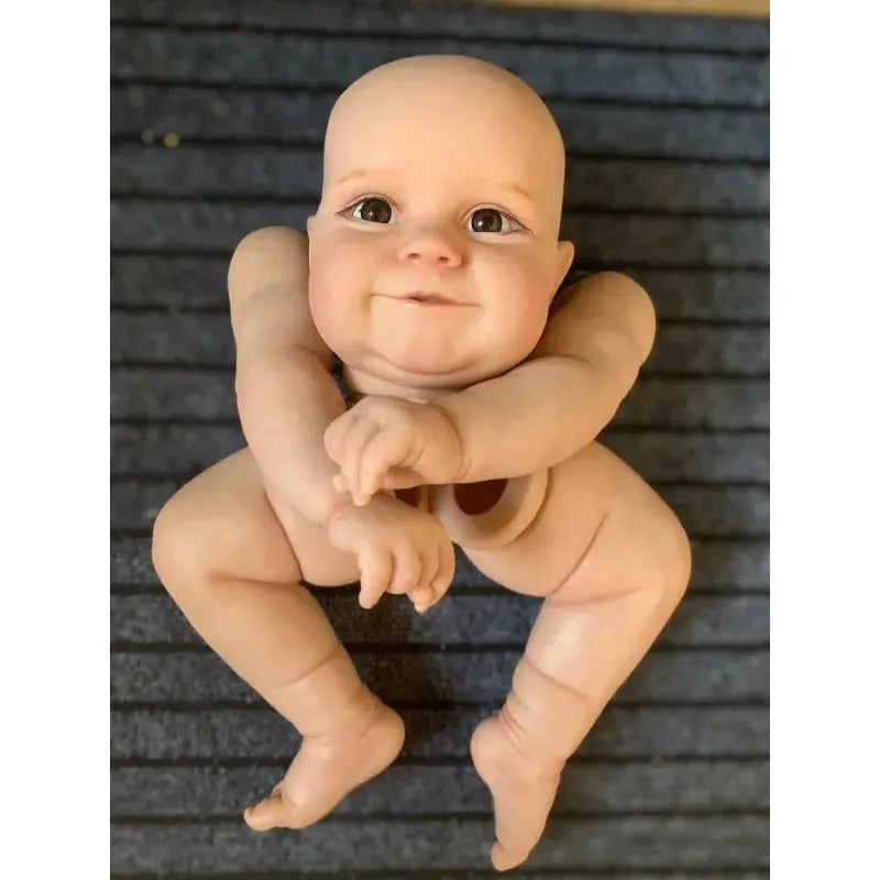 60CM Huge Size Reborn Doll Kit Maddie Baby Reborn Toddler with painted Doll Kit Mold lifelikesiliconereborns.com