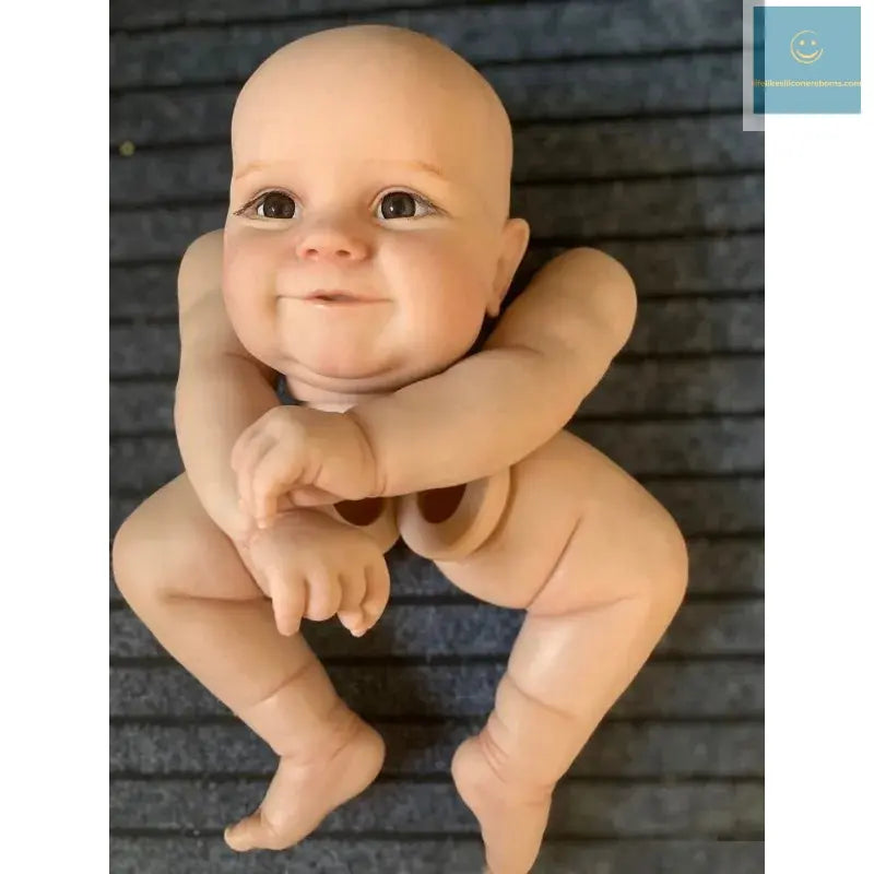 60CM Huge Size Reborn Doll Kit Maddie Baby Reborn Toddler with painted Doll Kit Mold lifelikesiliconereborns.com