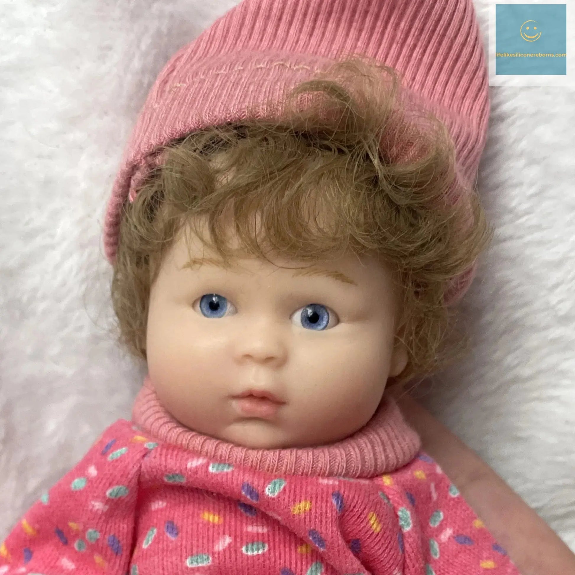 6Inch Mini Palm Full Solid Silicone Bebe Reborn Handmade Realistic Reborn Baby Dolls Lifelike Pеборн Mальчик Cпящий lifelikesiliconereborns.com