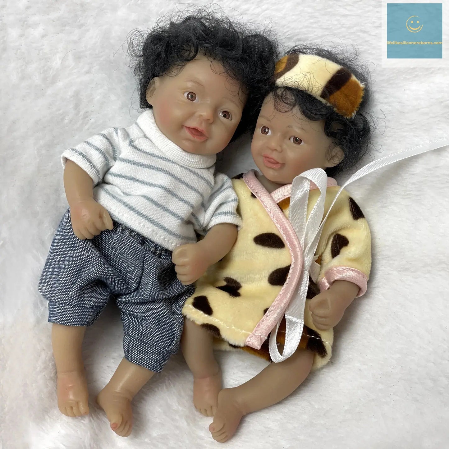 6Inch Mini Palm Full Solid Silicone Bebe Reborn Handmade Realistic Reborn Baby Dolls Lifelike Pеборн Mальчик Cпящий lifelikesiliconereborns.com