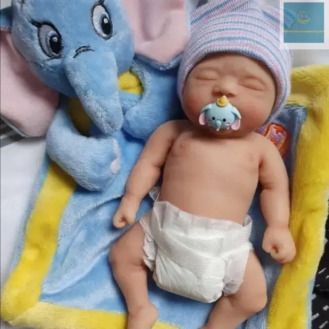 7" Boy Micro Preemie Full Body Silicone Baby Doll "Joseph" Lifelike Mini Reborn Doll Surprice Children Anti-Stress lifelikesiliconereborns.com