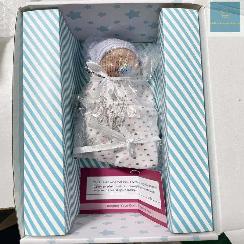 7" Boy Micro Preemie Full Body Silicone  CryBaby Doll "Ethan" Lifelike Mini Reborn Doll Surprice Children Anti-Stress My Melody lifelikesiliconereborns.com