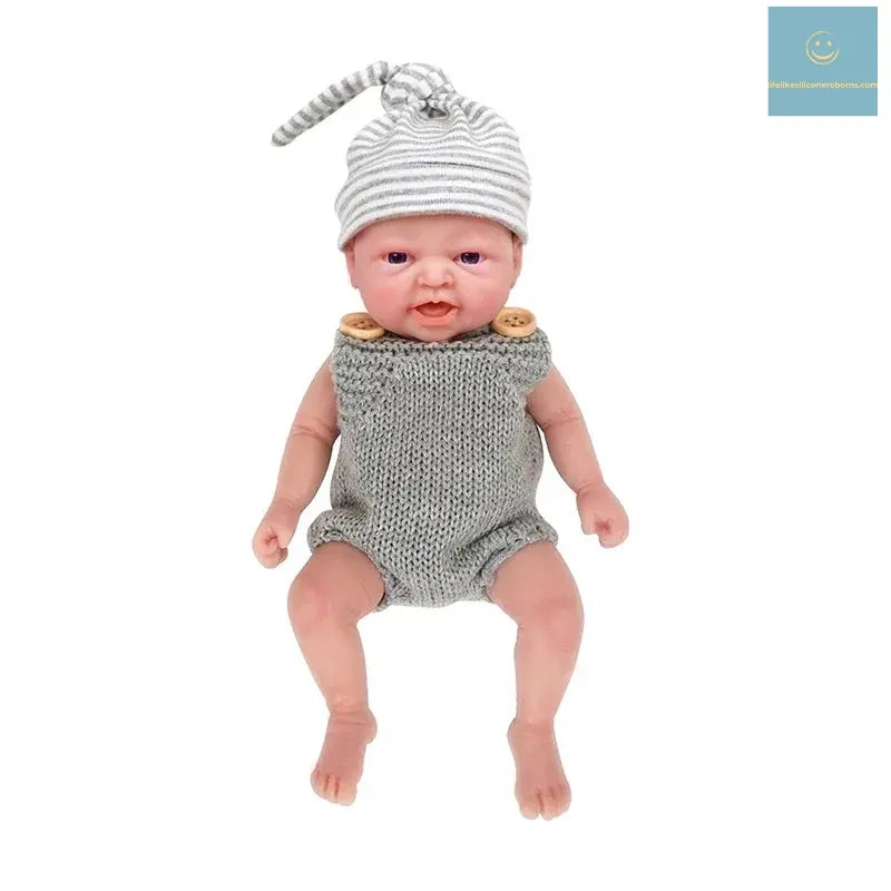 7" Micro Preemie Full Body Silicone Baby Adorkable Doll "Henry"and "Zoe"Lifelike Mini Reborn Doll Surprice Children Anti-Stress lifelikesiliconereborns.com