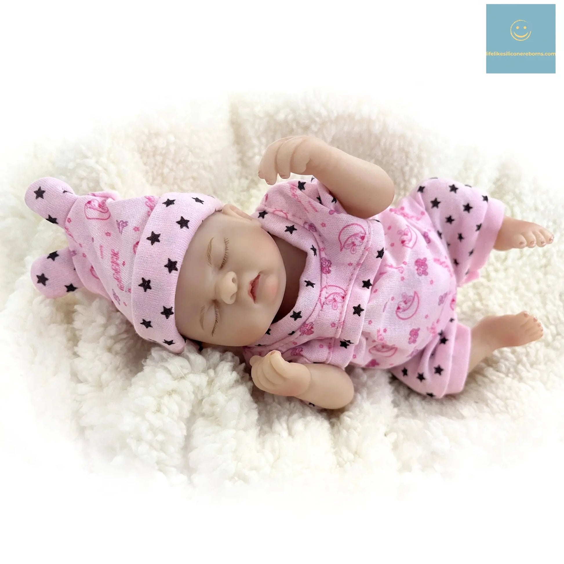 8Inch Full Body Soft Vinyl Bebe Reborn 3D Painted Menina Boneca Renascida Lifelike Real Soft Touch Cuddly Toddler Dolls lifelikesiliconereborns.com