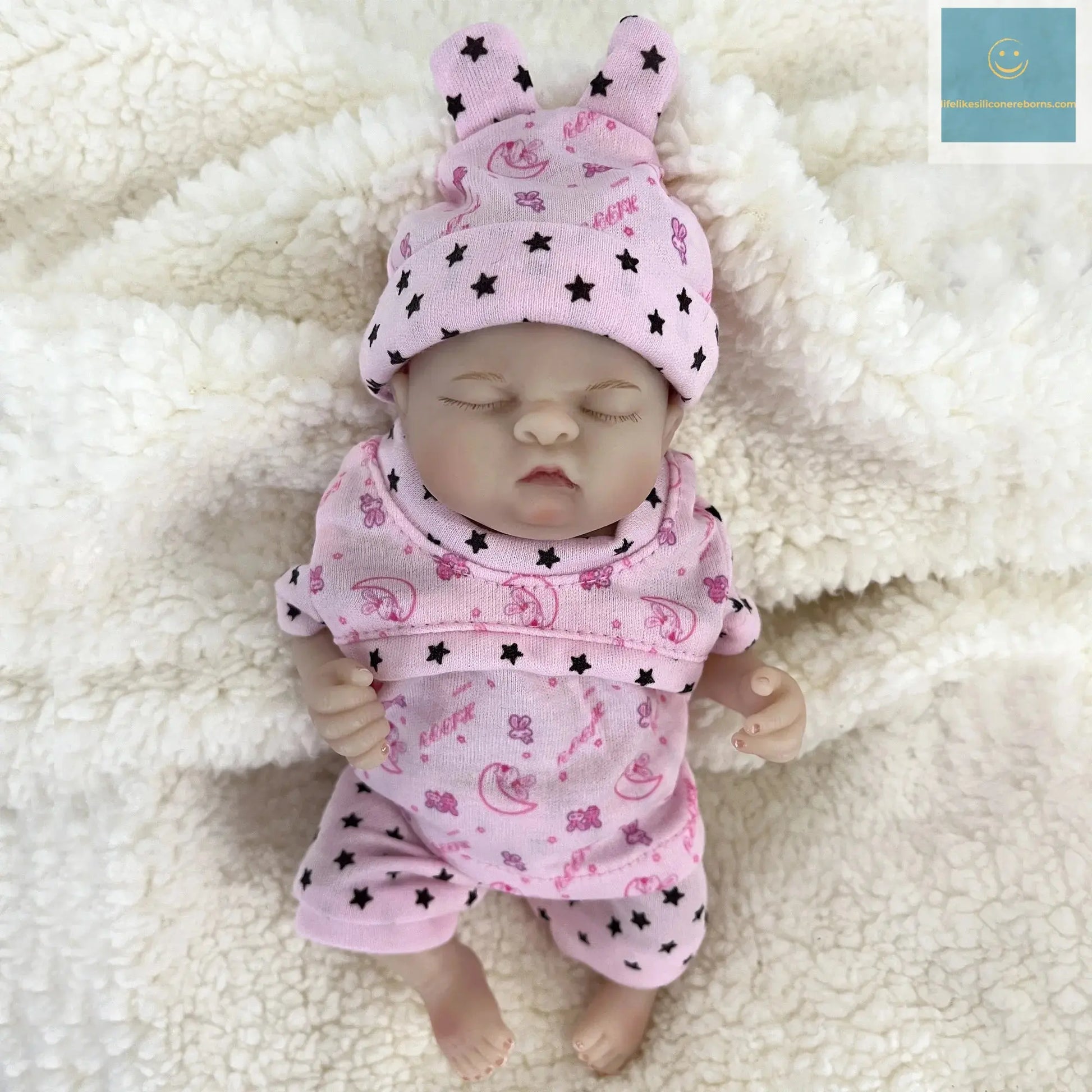 8Inch Full Body Soft Vinyl Bebe Reborn 3D Painted Menina Boneca Renascida Lifelike Real Soft Touch Cuddly Toddler Dolls lifelikesiliconereborns.com