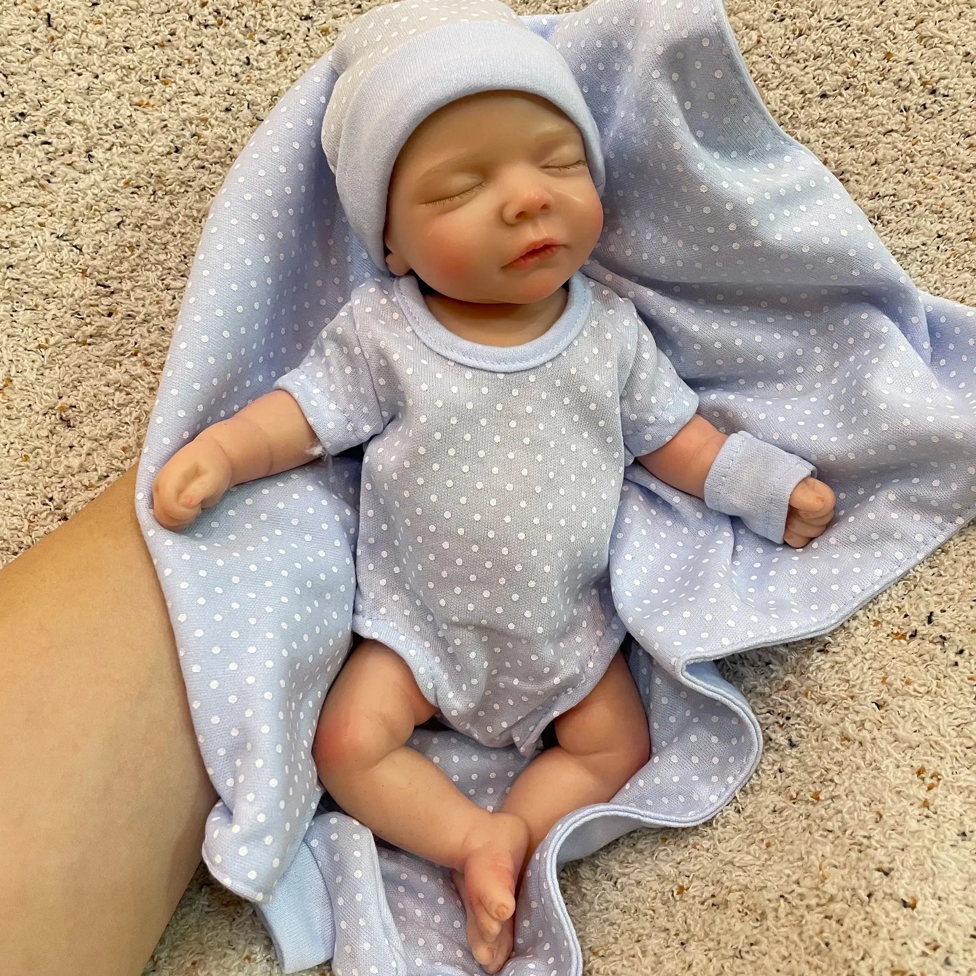 8styles/26cm Open and Close Eyes Cute Soft Full Body Solid Silicone Girl 3D Painted Skin Lifelike Real Corpo De Silicone Doll lifelikesiliconereborns.com