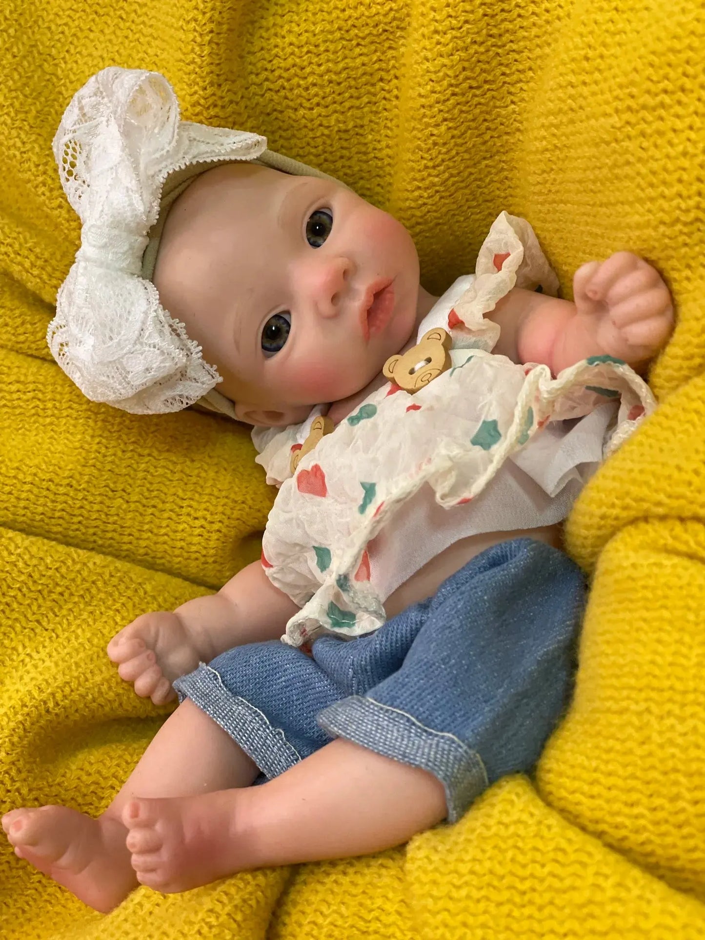 8styles/26cm Open and Close Eyes Cute Soft Full Body Solid Silicone Girl 3D Painted Skin Lifelike Real Corpo De Silicone Doll lifelikesiliconereborns.com