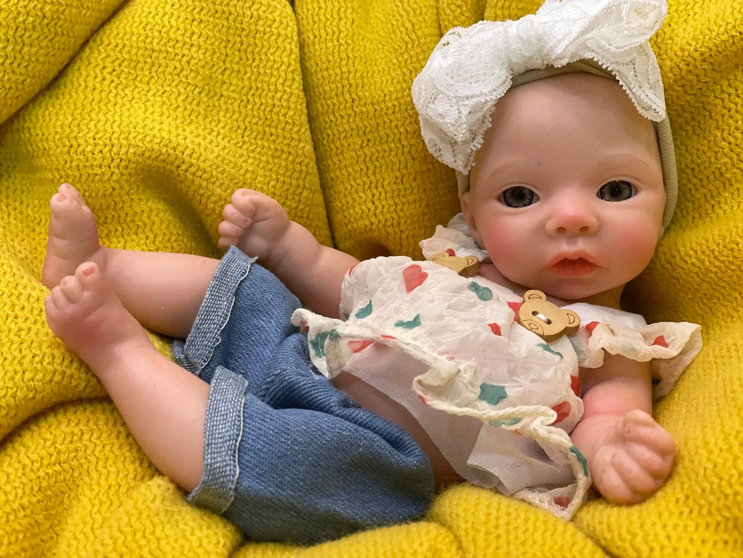 8styles/26cm Open and Close Eyes Cute Soft Full Body Solid Silicone Girl 3D Painted Skin Lifelike Real Corpo De Silicone Doll lifelikesiliconereborns.com