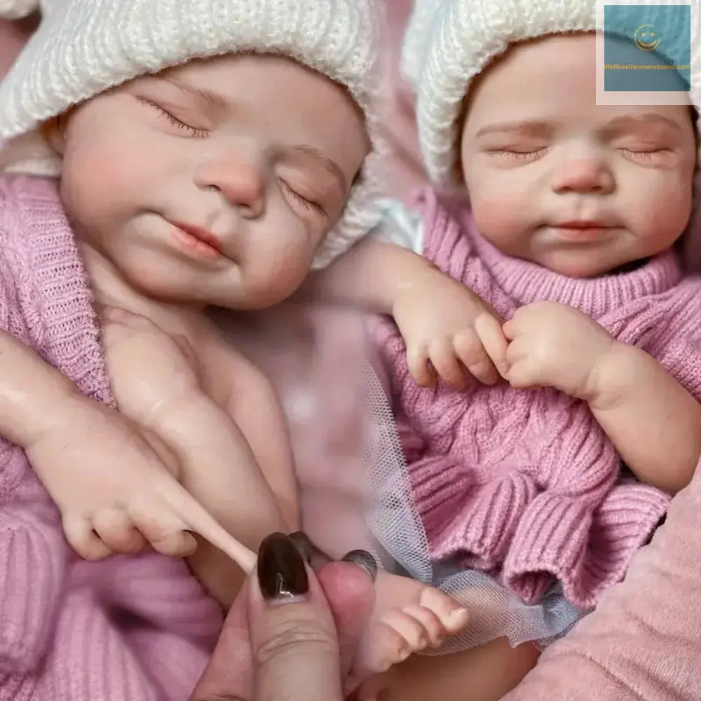 Aizwa1 18 Inch Lifelike Bebe Pascale Handmade Newborn Doll Full Silicone Body Girl Baby For Christmas Gifts lifelikesiliconereborns.com