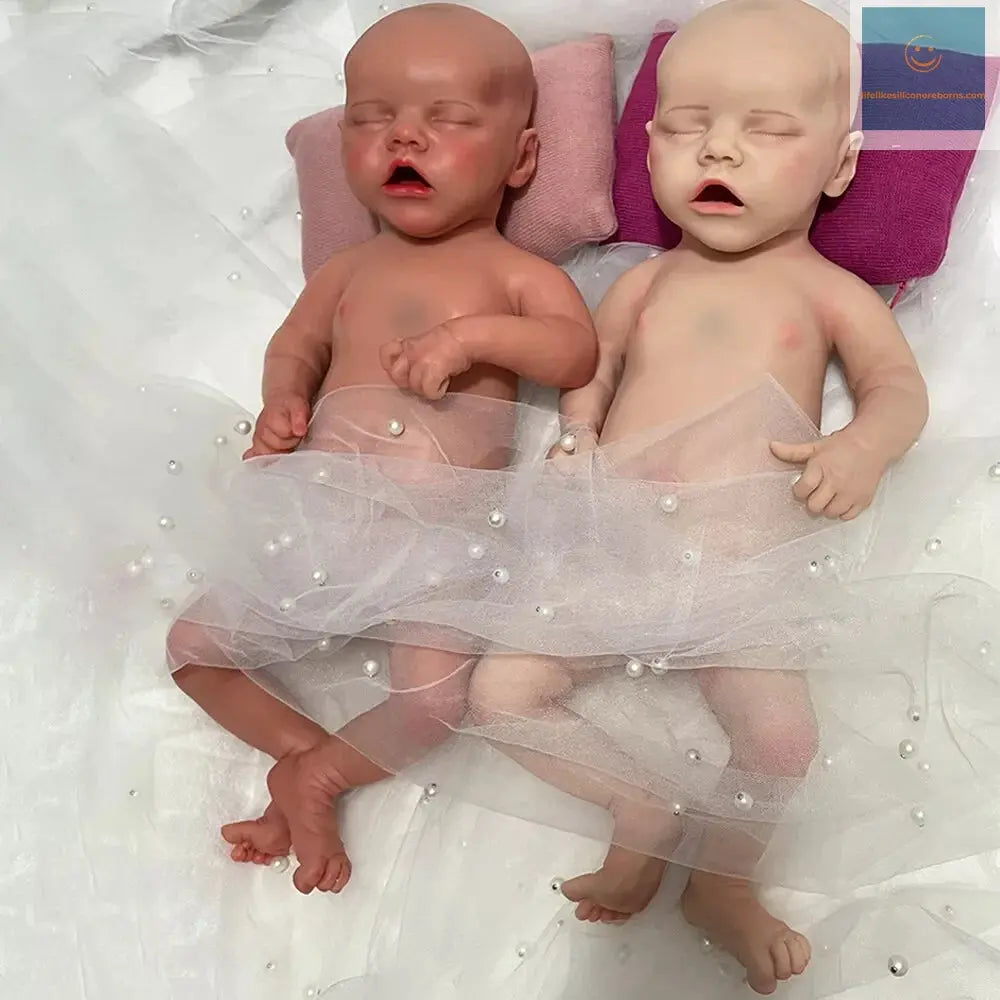 Authentic 17" African American Reborn Baby Doll Weighted Platinum Silicone Newborn Girl Model For Parents Lost Child lifelikesiliconereborns.com