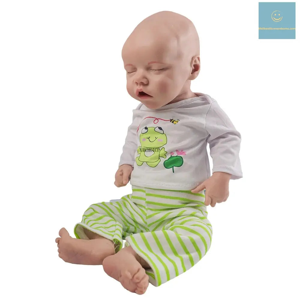 Authentic 17" African American Reborn Baby Doll Weighted Platinum Silicone Newborn Girl Model For Parents Lost Child lifelikesiliconereborns.com