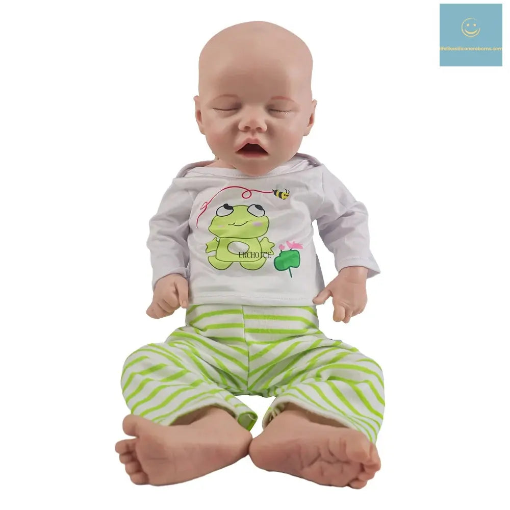Authentic 17" African American Reborn Baby Doll Weighted Platinum Silicone Newborn Girl Model For Parents Lost Child lifelikesiliconereborns.com