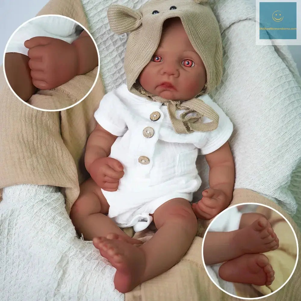 Baby like touch 41cm all silicone boy reincarnation doll 2.2kg real proportion | Collection | Gift | Medical lifelikesiliconereborns.com