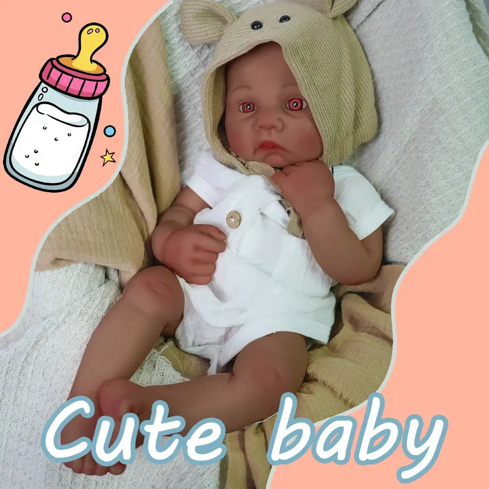 Baby like touch 41cm all silicone boy reincarnation doll 2.2kg real proportion | Collection | Gift | Medical lifelikesiliconereborns.com